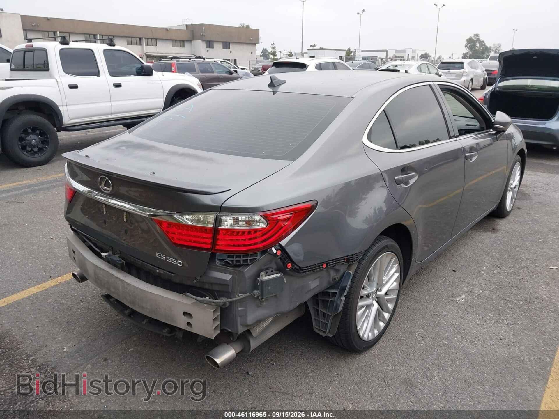 2013 LEXUS ES 350 - VIN: JTHBK1GG6D2050308 - Photo 4