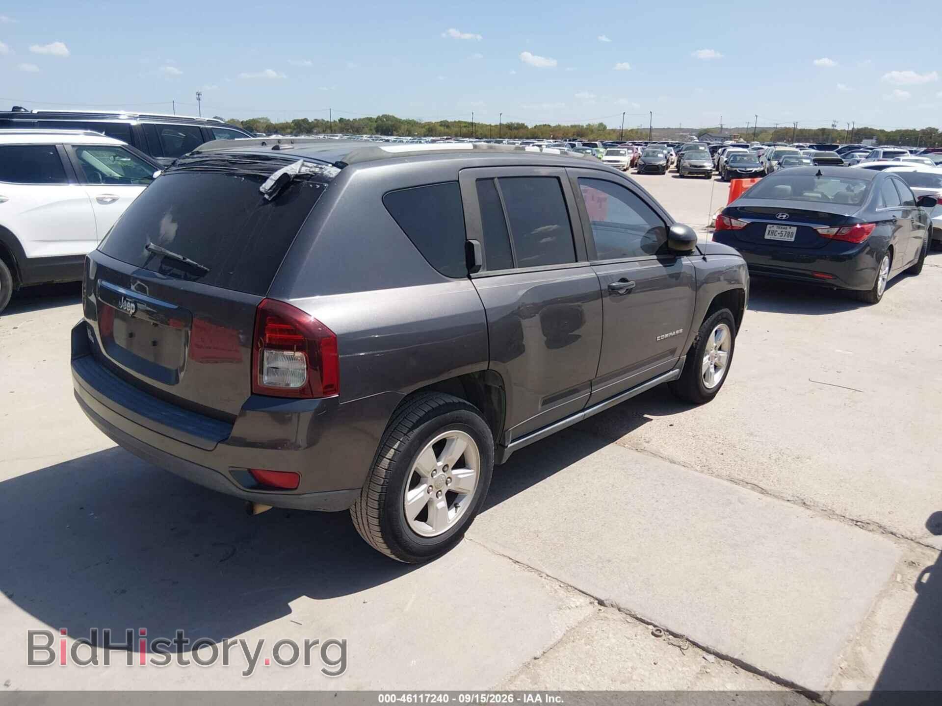 2016 JEEP COMPASS - VIN: 1C4NJCBB6GD576455 - Фото 4