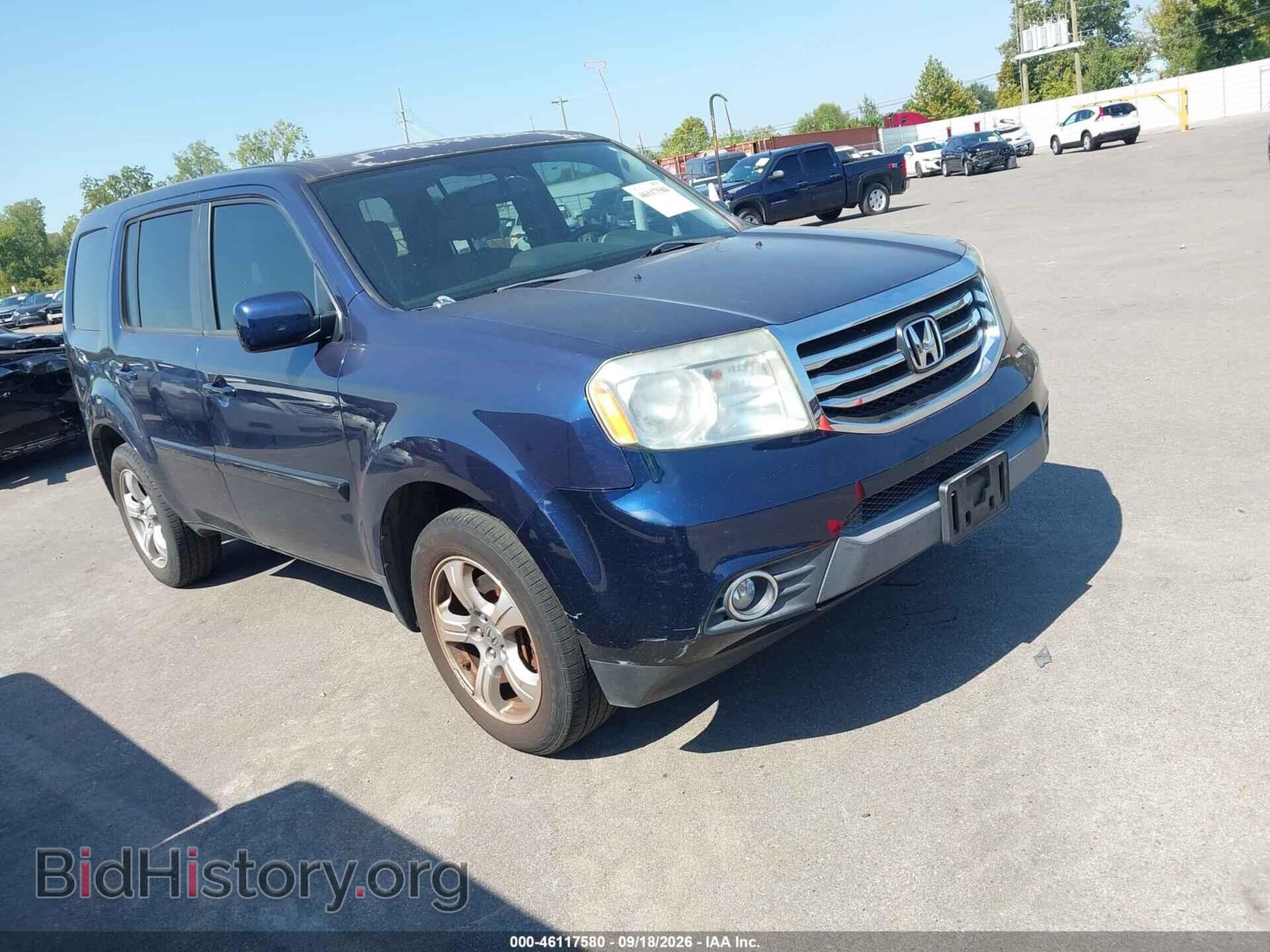 Photo 5FNYF3H53DB029468 - HONDA PILOT 2013