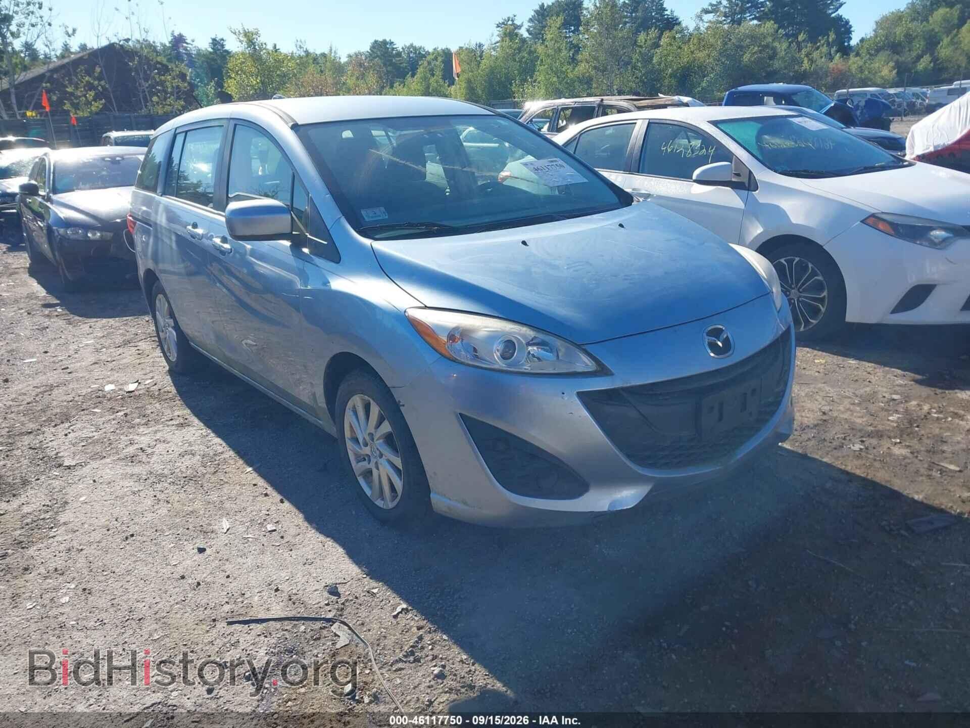Photo JM1CW2BL6C0104897 - MAZDA MAZDA5 2012