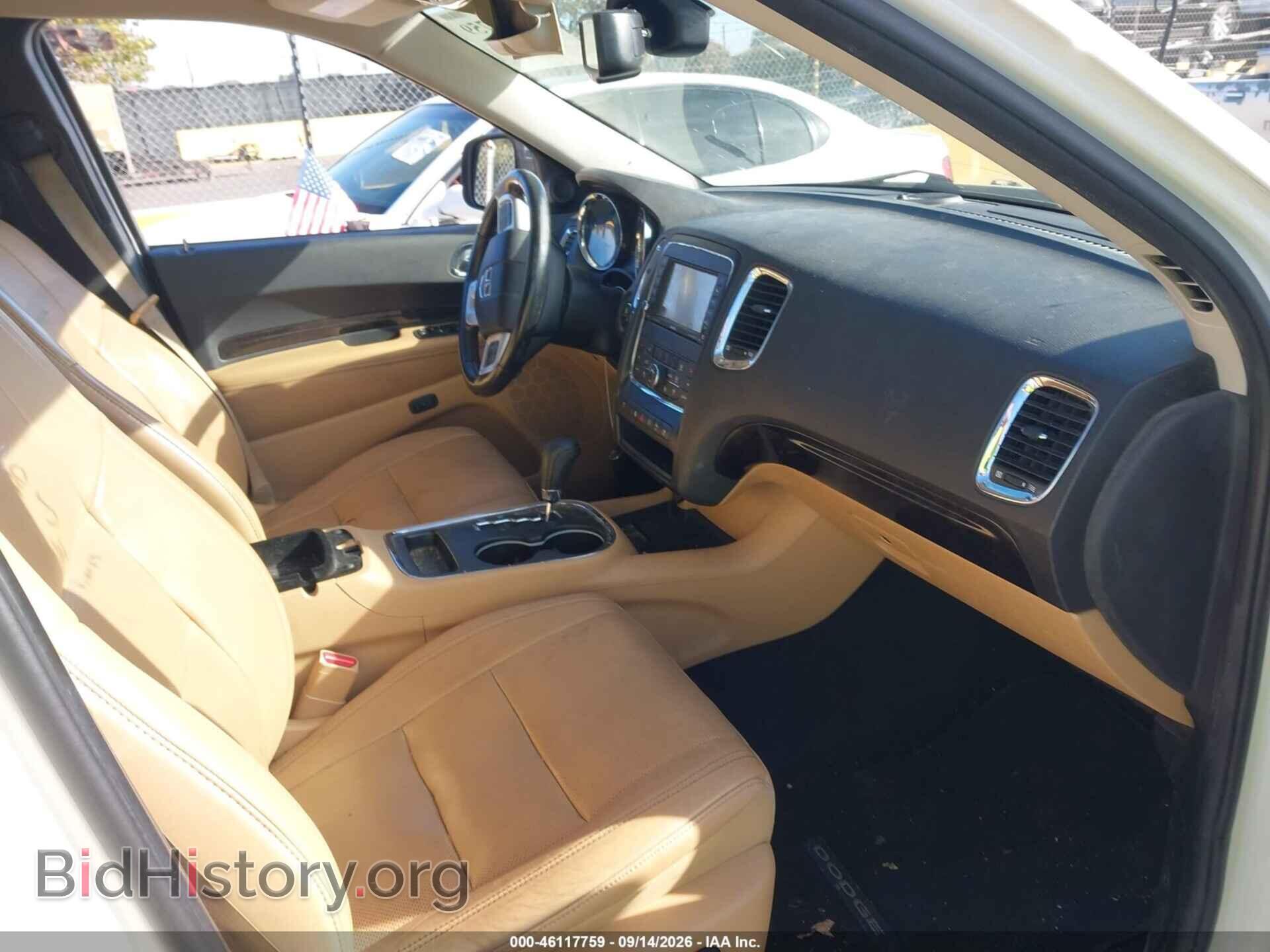 2012 DODGE DURANGO - VIN: 1C4RDJEG7CC361476 - Photo 5