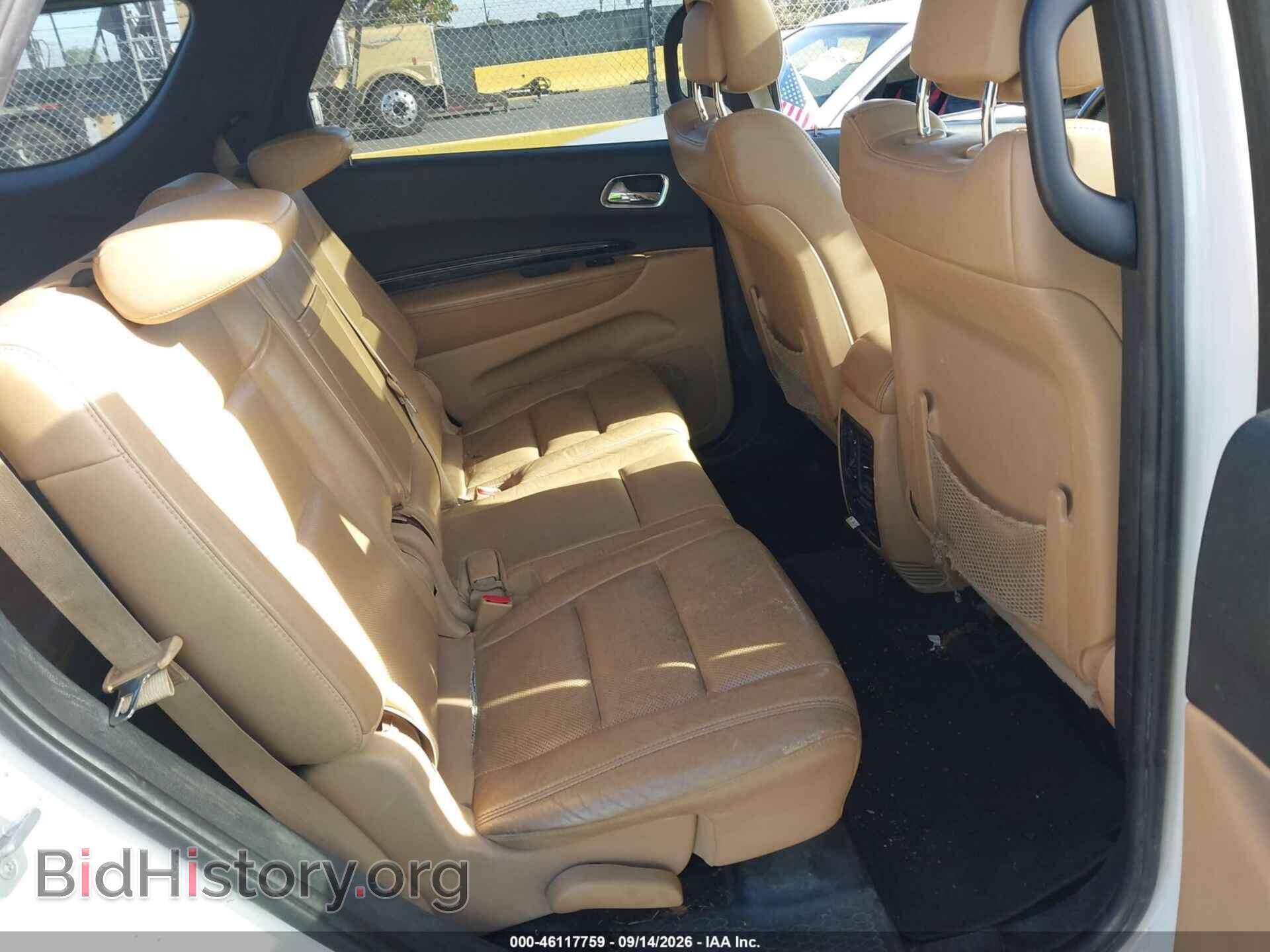 2012 DODGE DURANGO - VIN: 1C4RDJEG7CC361476 - Photo 8