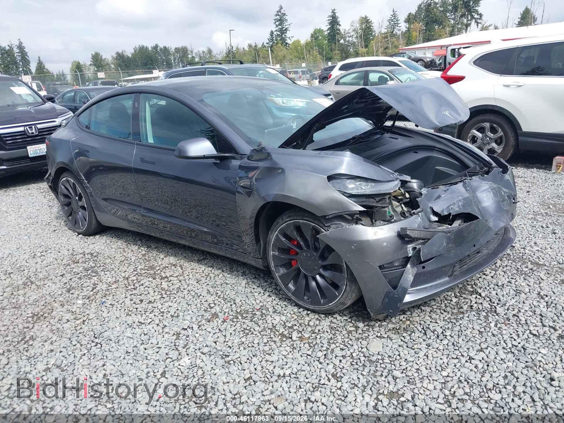 Photo 5YJ3E1EC1MF926051 - TESLA MODEL 3 2021