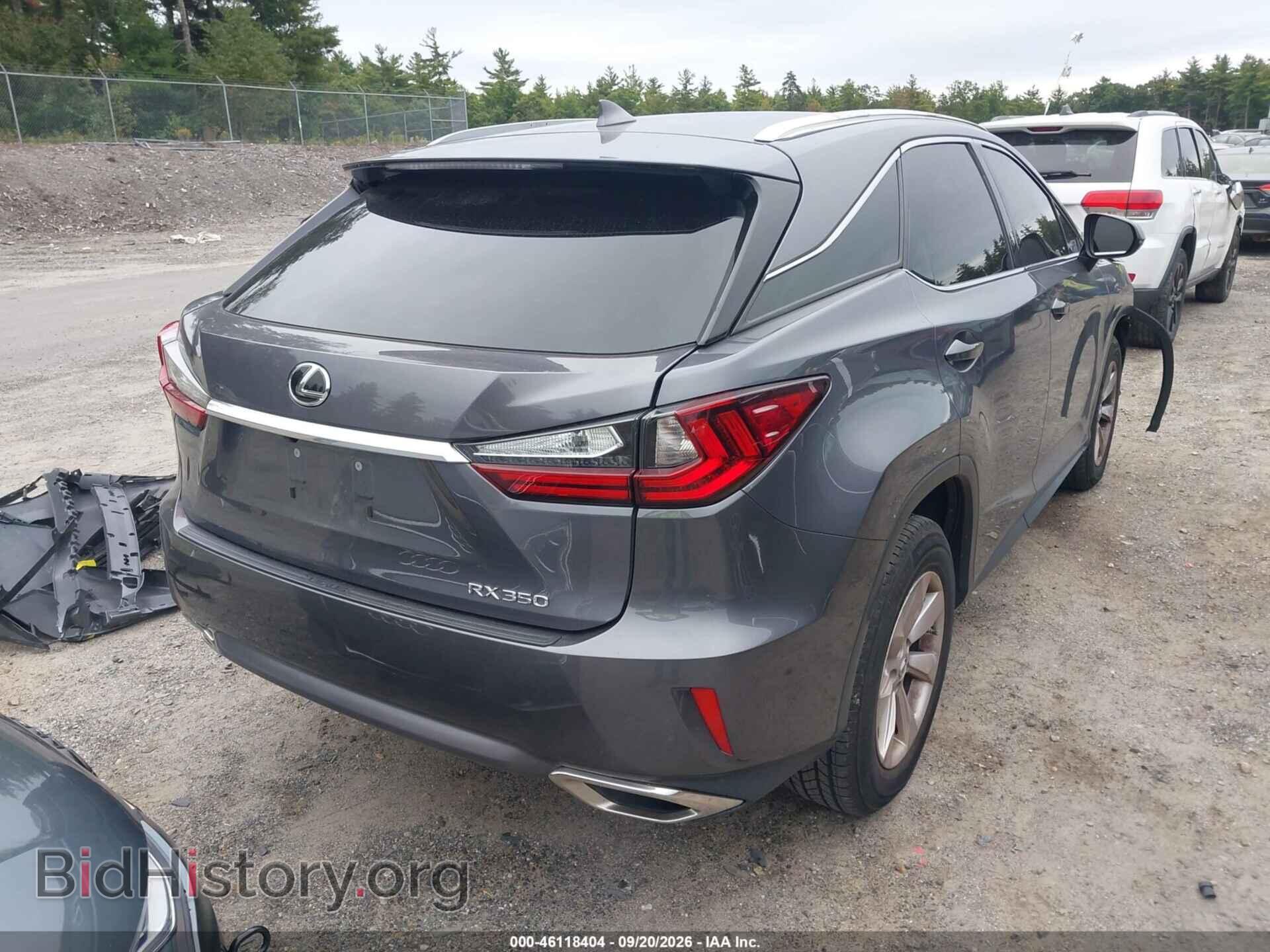 2016 LEXUS RX 350 - VIN: 2T2BZMCA4GC013145 - Photo 4