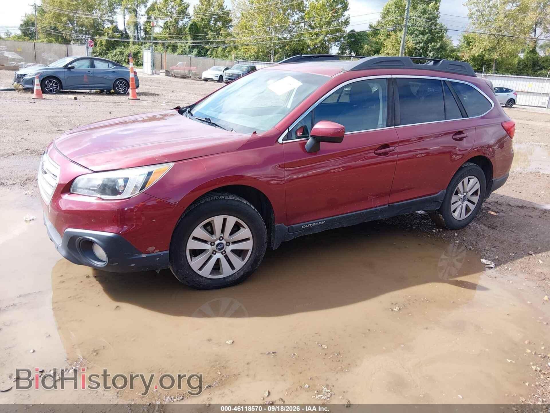 2017 SUBARU OUTBACK - VIN: 4S4BSADC7H3342743 - Фото 2