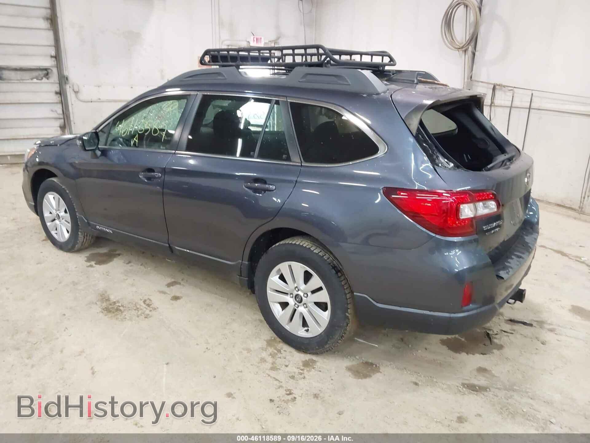 2017 SUBARU OUTBACK - VIN: 4S4BSAFCXH3310530 - Фото 3