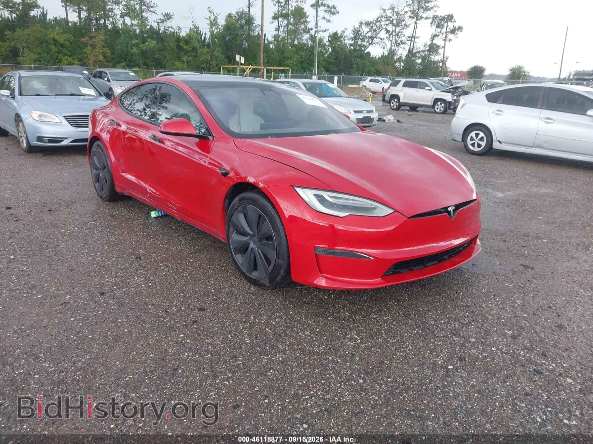 Фотография 5YJSA1E52MF428403 - TESLA MODEL S 2021