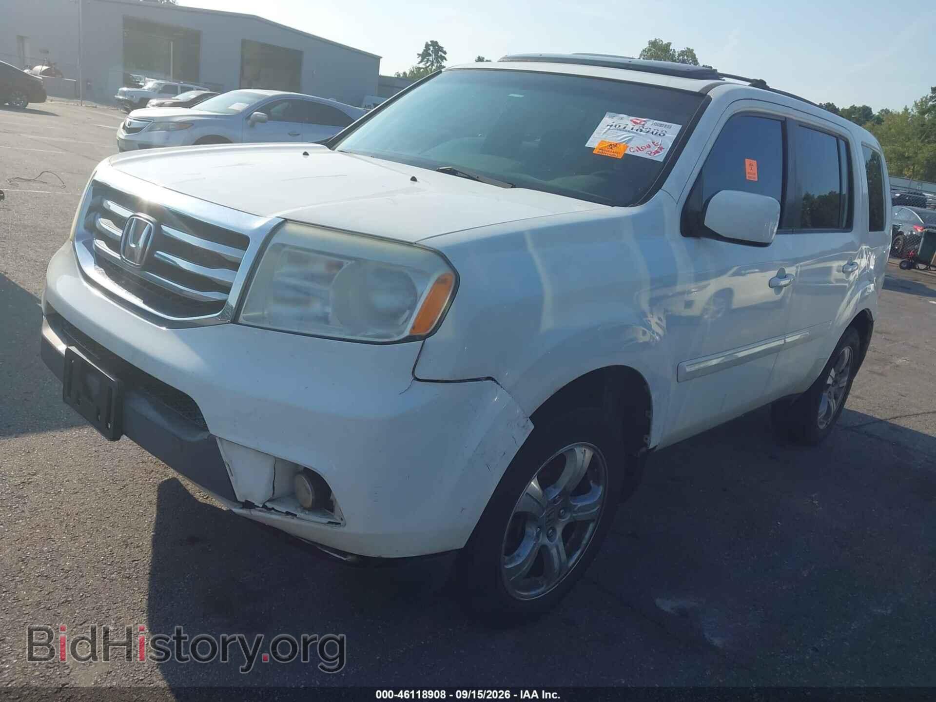 2012 HONDA PILOT - VIN: 5FNYF3H56CB014865 - Фото 2