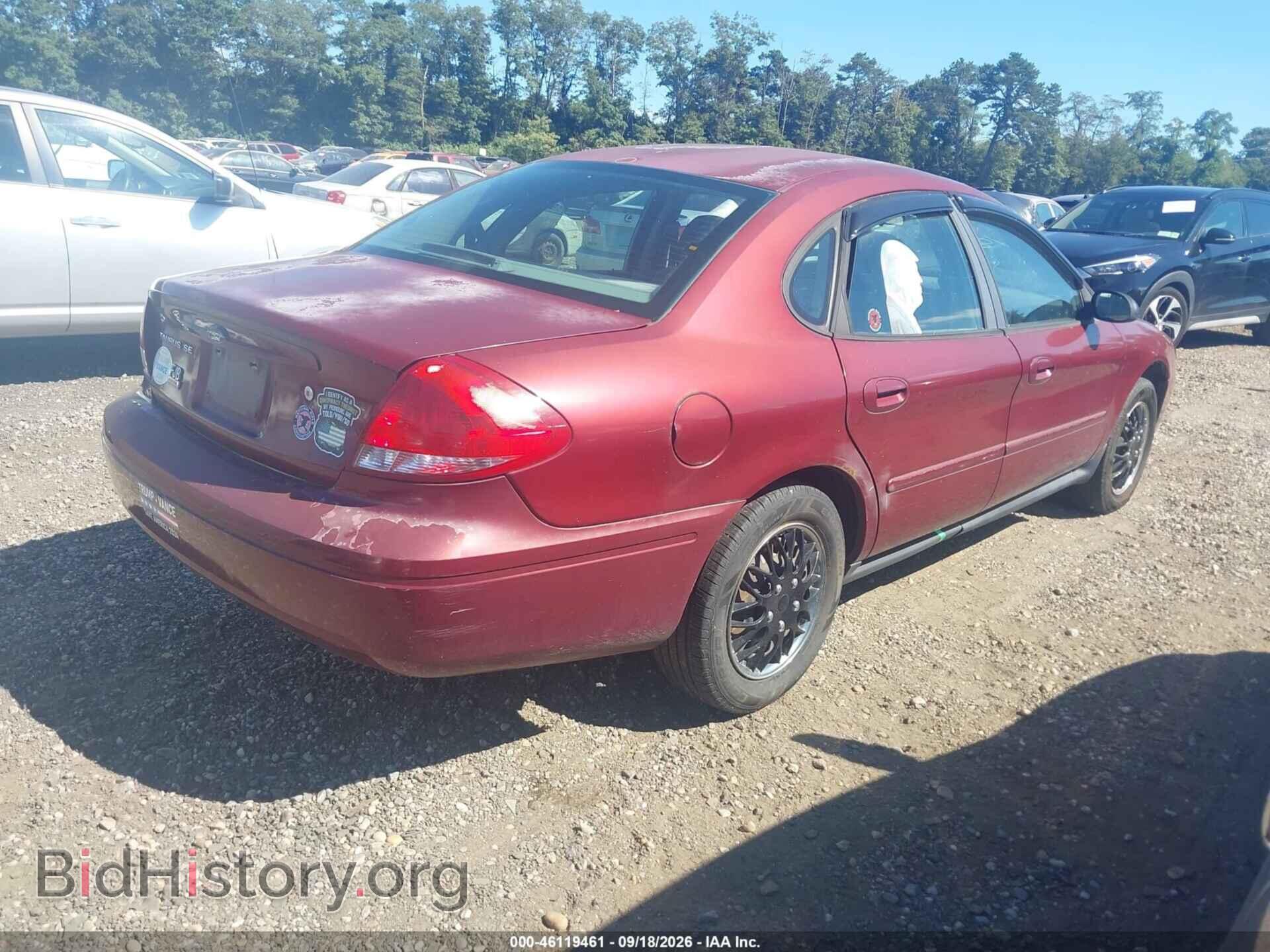 2007 FORD TAURUS - VIN: 1FAFP53U97A158560 - Photo 4