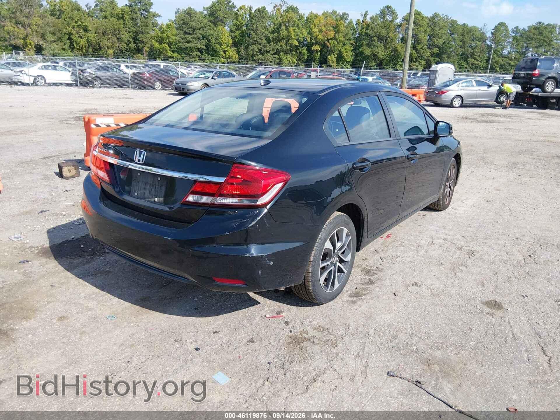2013 HONDA CIVIC - VIN: 19XFB2F94DE285367 - Фото 4