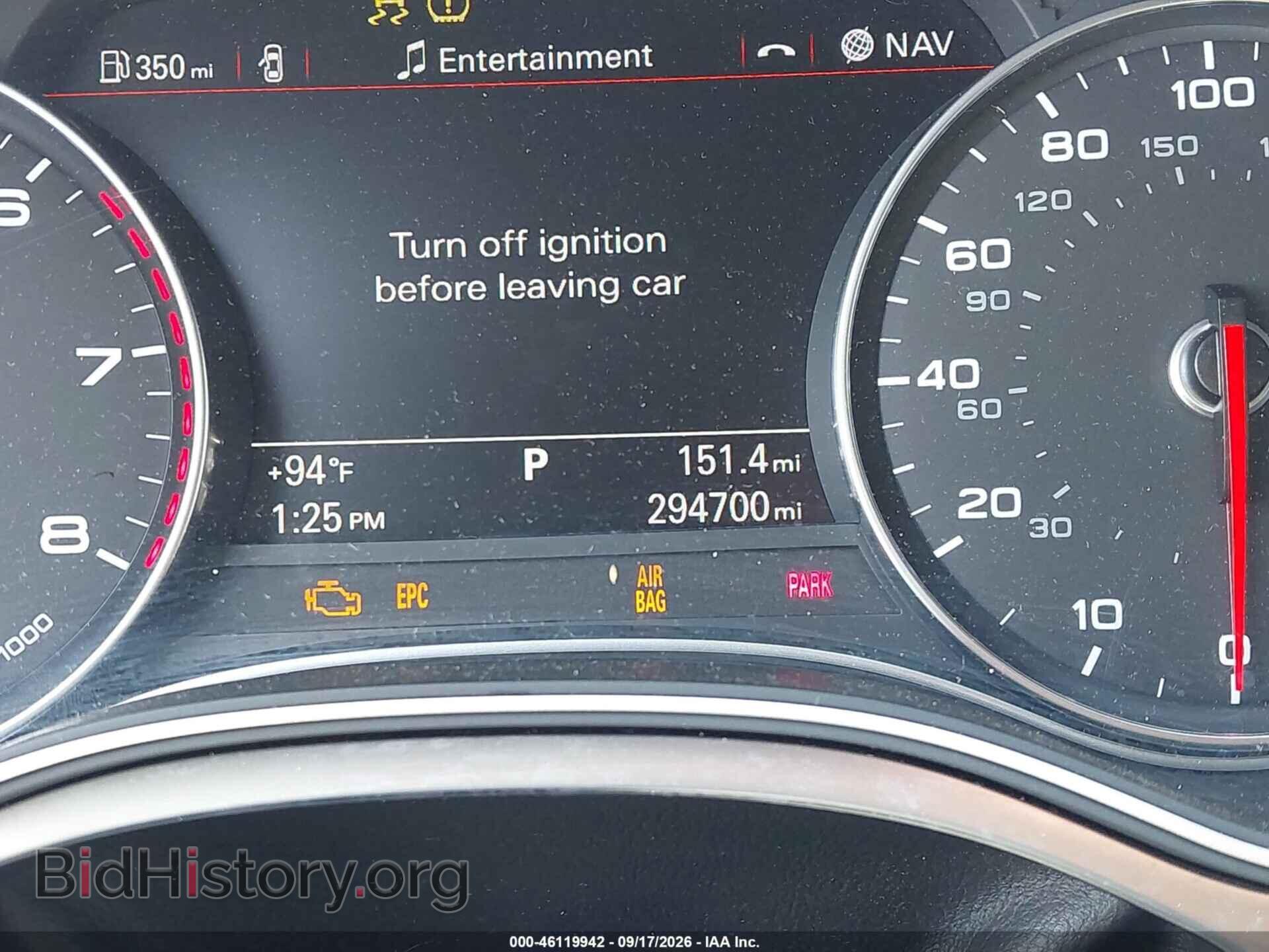 2013 AUDI A6 - VIN: WAUGFAFC7DN130836 - Фото 7