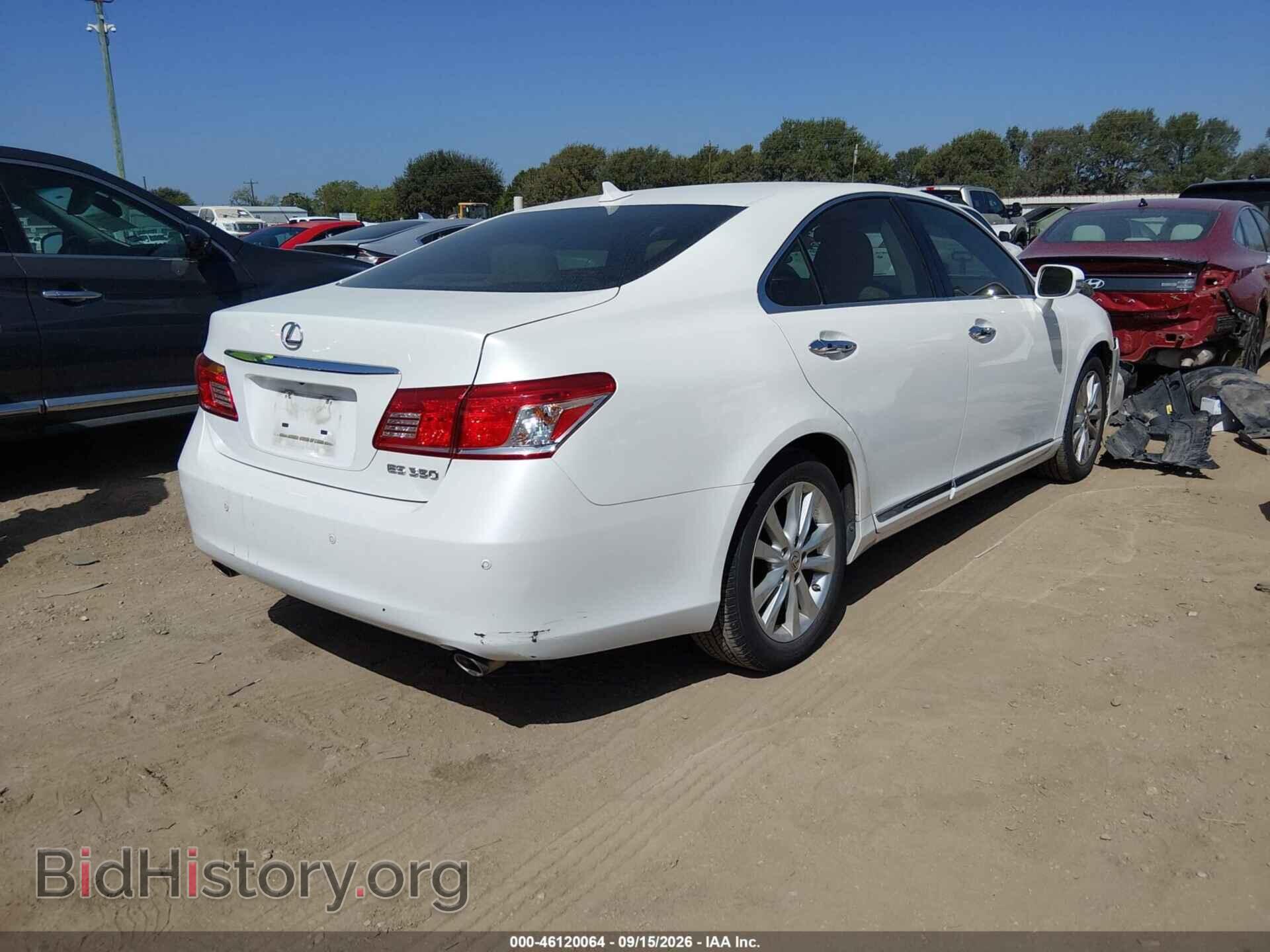 2011 LEXUS ES 350 - VIN: JTHBK1EG1B2423125 - Фото 4