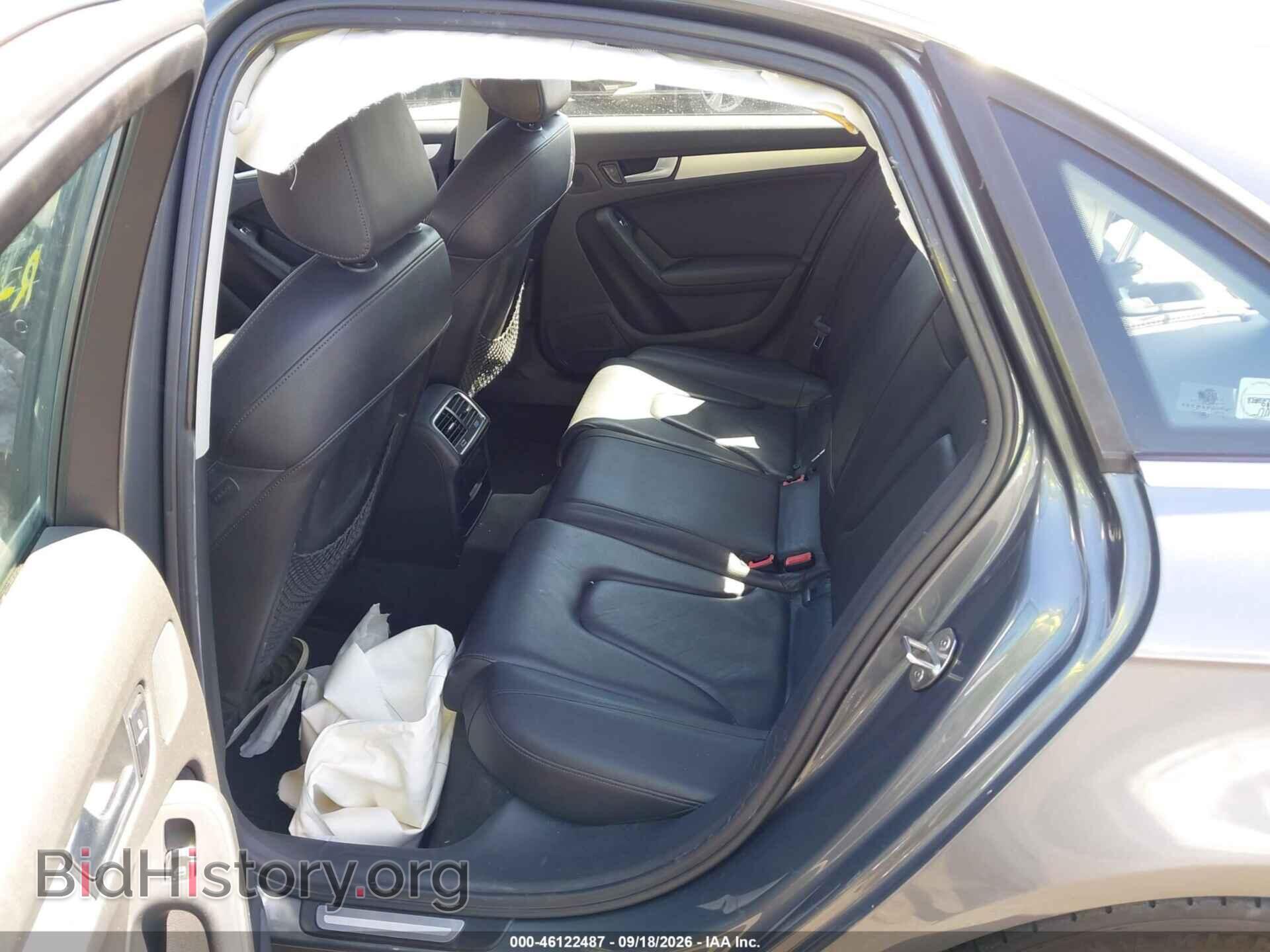 2013 AUDI A4 - VIN: WAUEFAFL3DN009261 - Фото 8