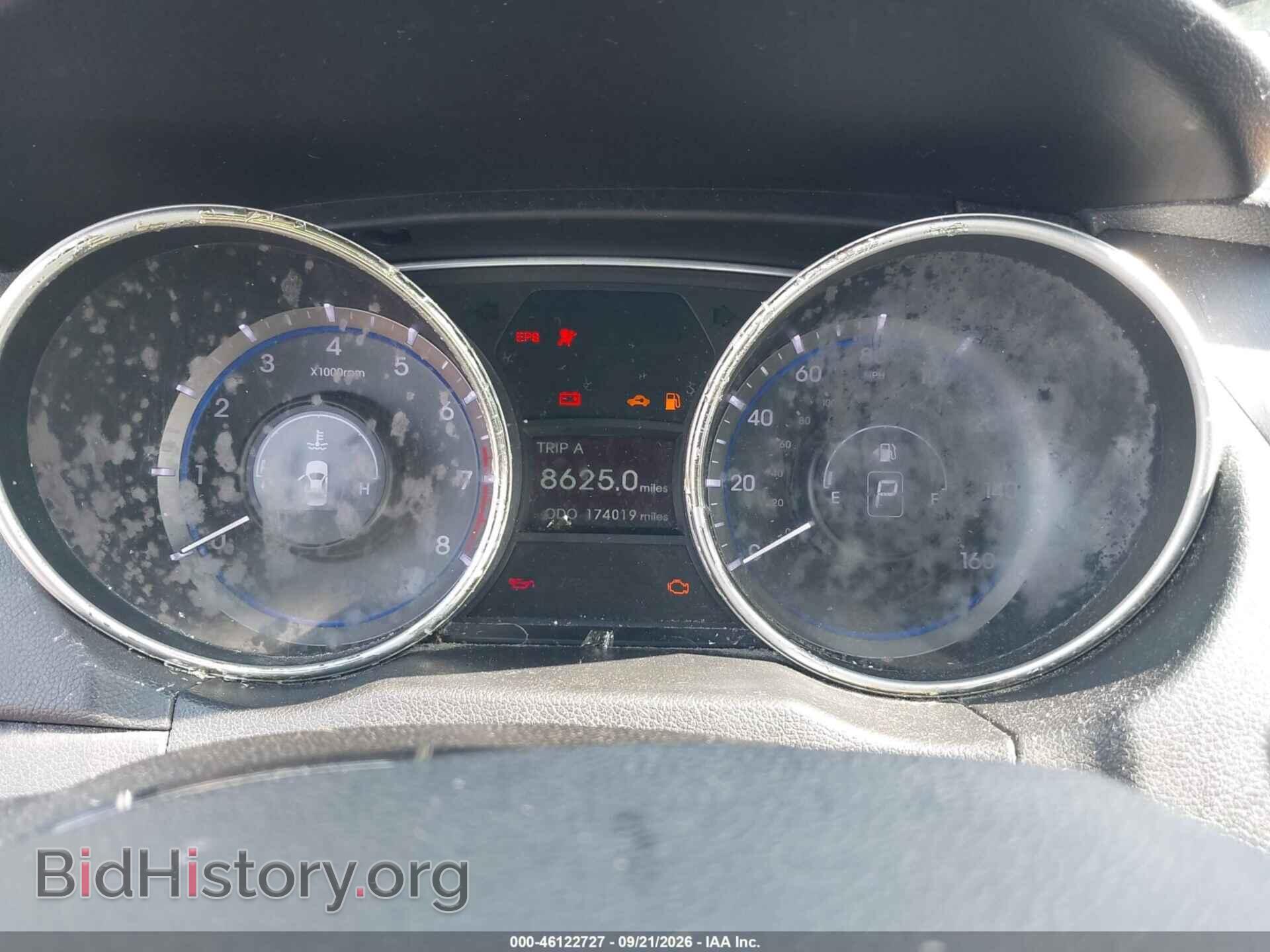 2012 HYUNDAI SONATA - VIN: 5NPEC4AB3CH400596 - Фото 7