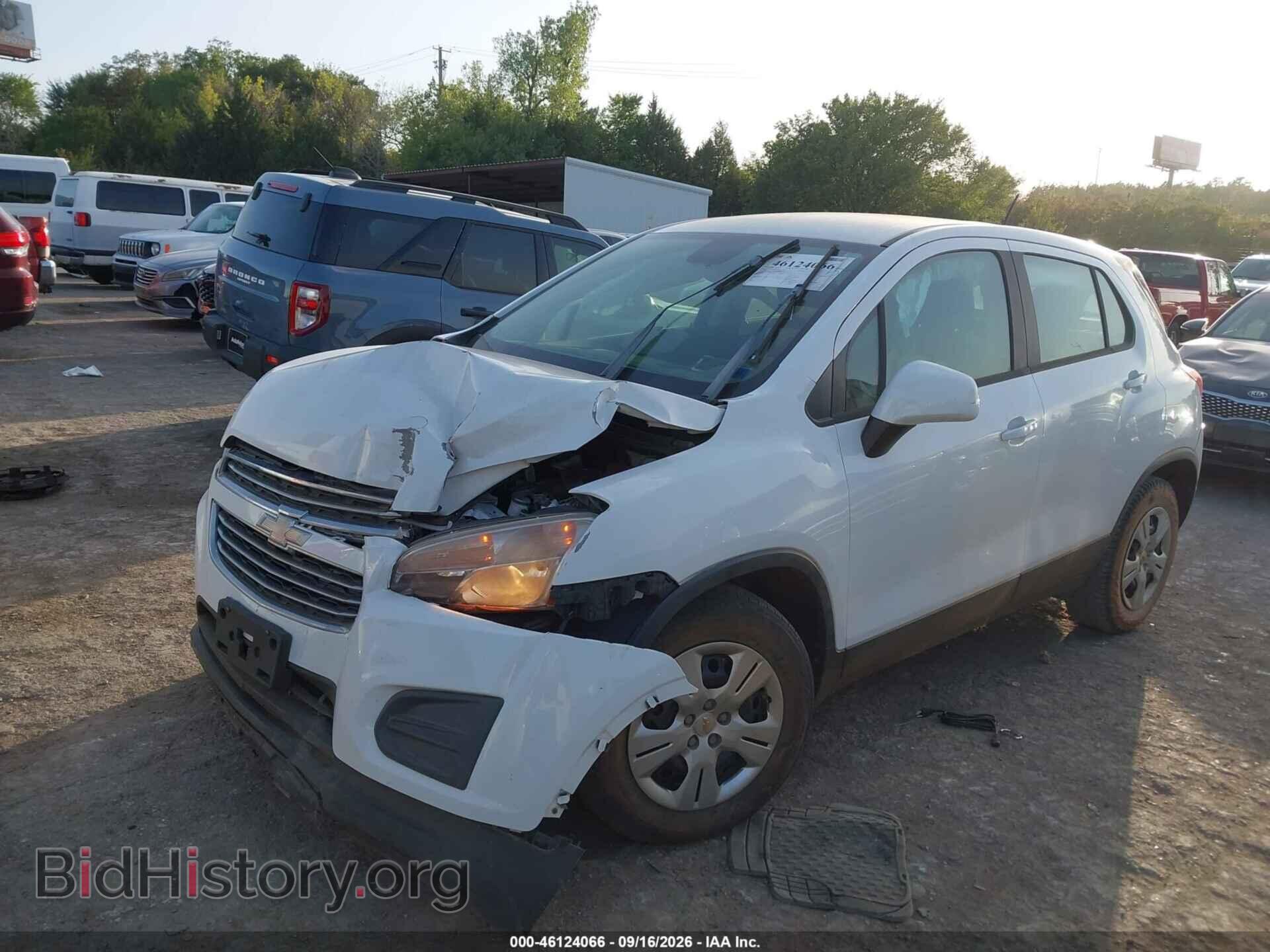 2015 CHEVROLET TRAX - VIN: KL7CJKSB3FB211479 - Фото 2