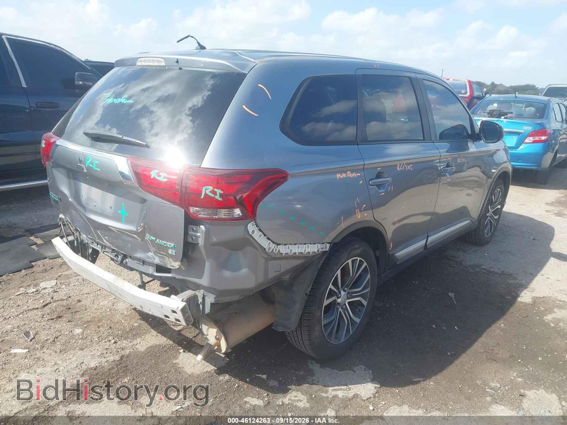 2016 MITSUBISHI OUTLANDER - VIN: JA4AD3A38GZ015459 - Фото 4