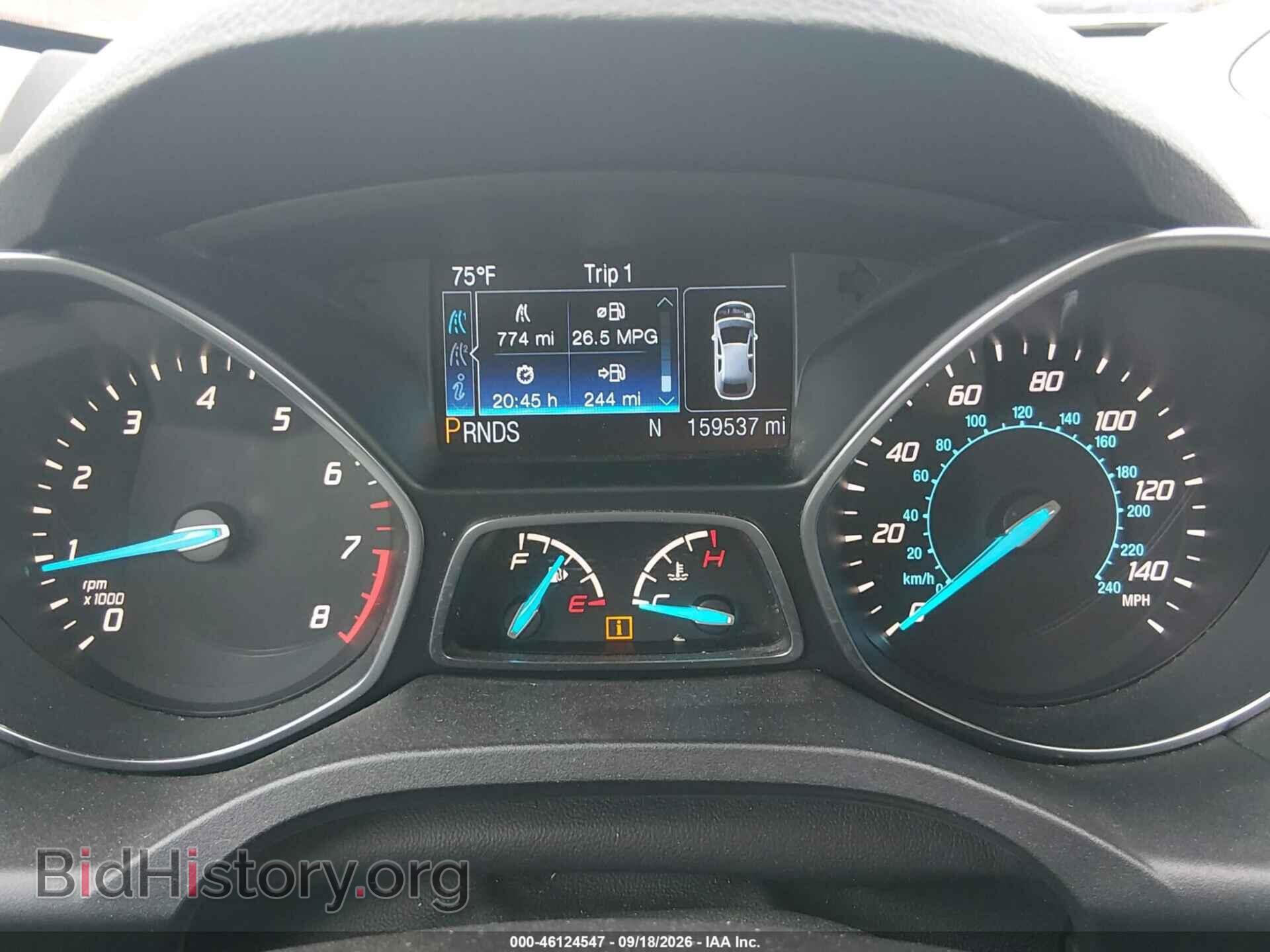2014 FORD ESCAPE - VIN: 1FMCU9G93EUB54143 - Фото 7