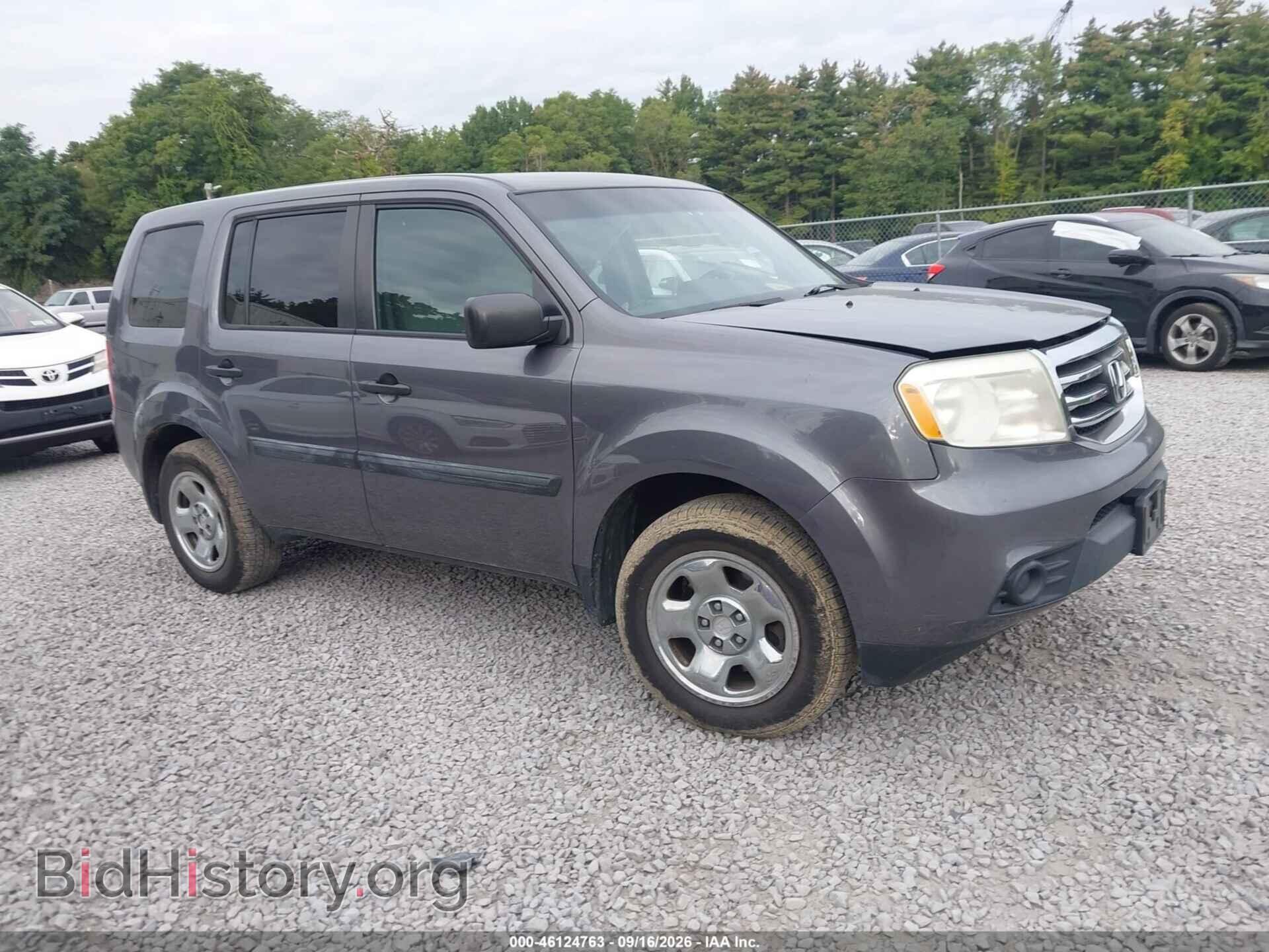 Фотография 5FNYF4H22EB032911 - HONDA PILOT 2014