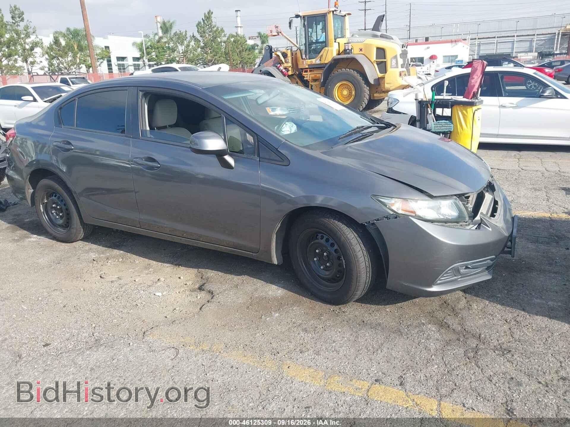 Фотография 2HGFB2F57DH515423 - HONDA CIVIC 2013