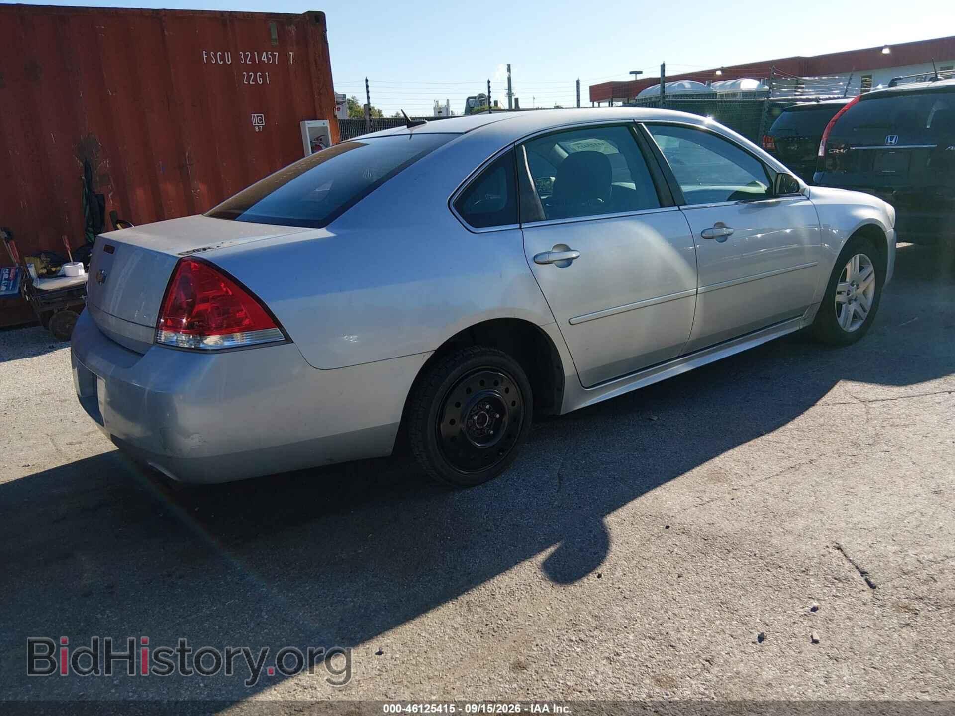 2013 CHEVROLET IMPALA - VIN: 2G1WG5E37D1175368 - Фото 4