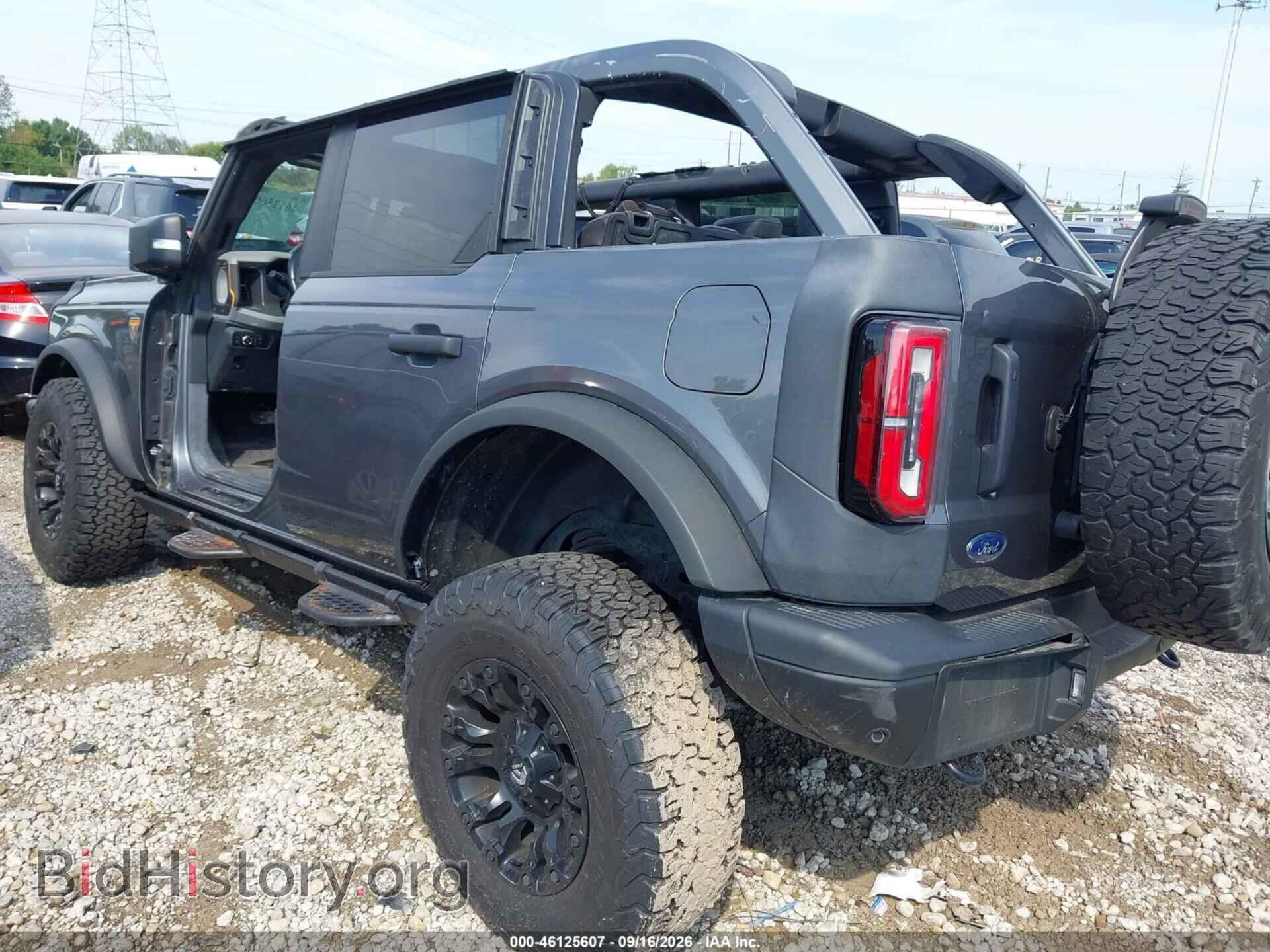 2022 FORD BRONCO - VIN: 1FMEE5DH6NLB88917 - Фото 3
