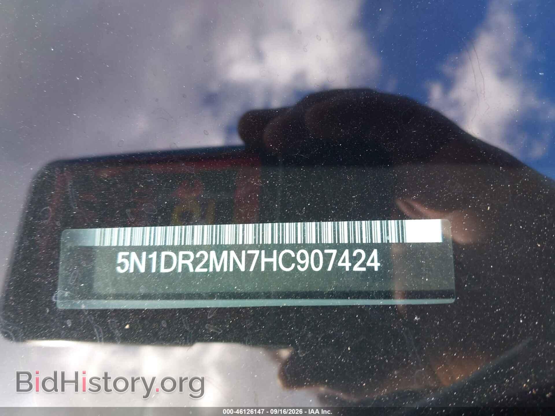 2017 NISSAN PATHFINDER - VIN: 5N1DR2MN7HC907424 - Фото 9