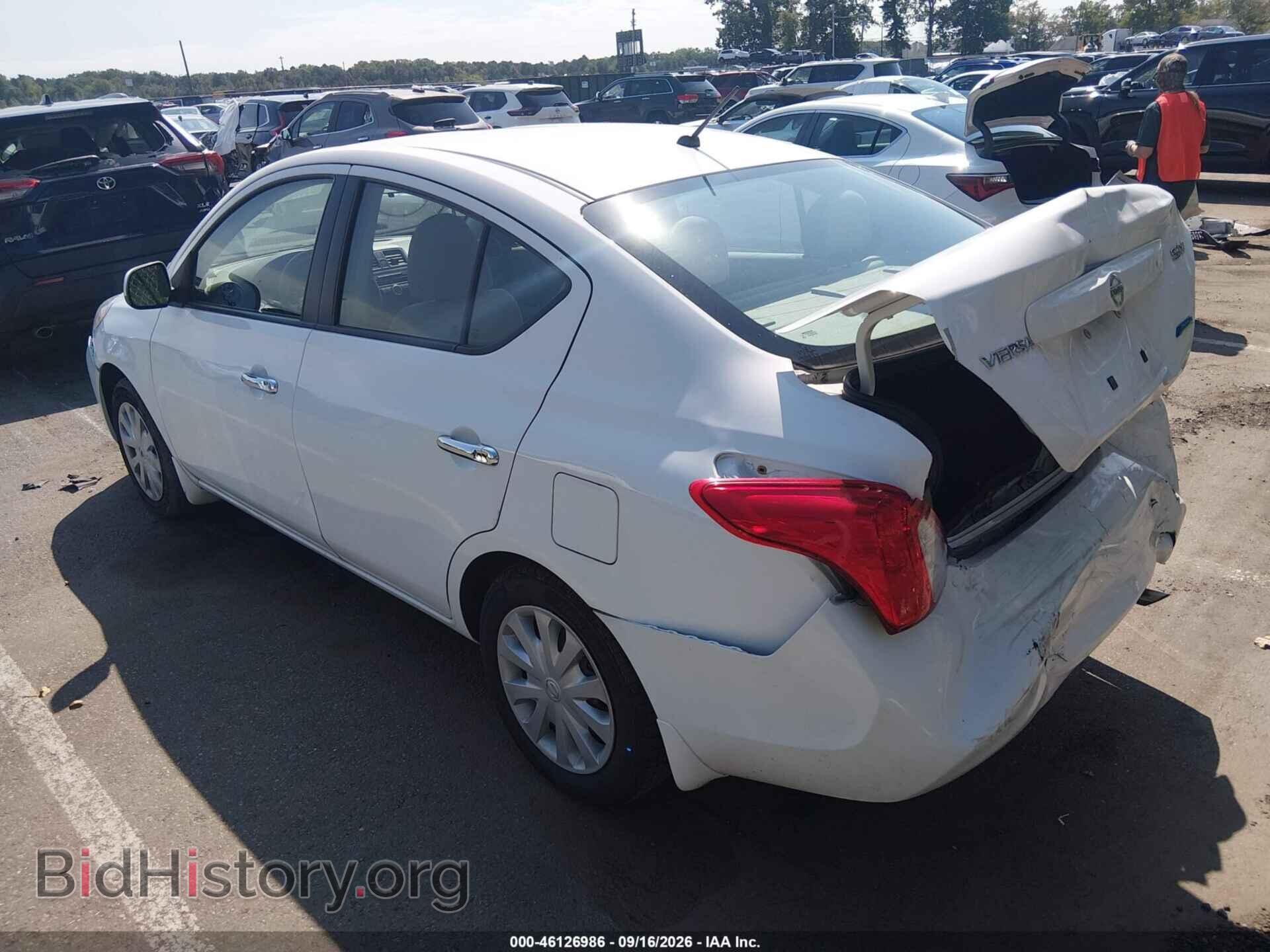 2012 NISSAN VERSA - VIN: 3N1CN7AP1CL929790 - Фото 3