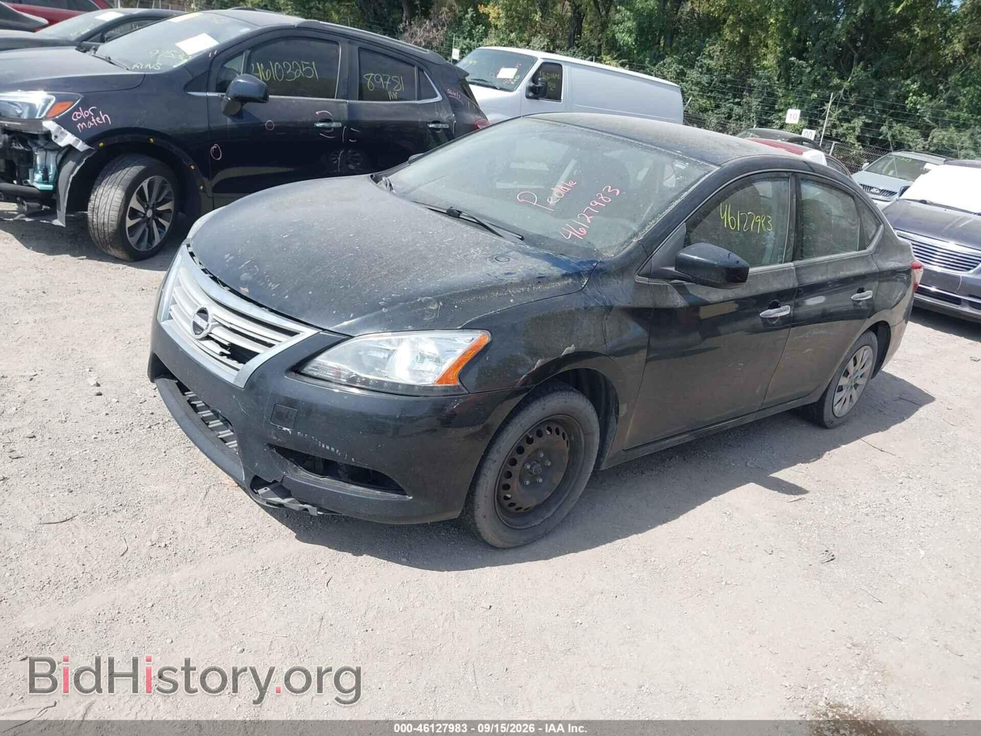 2014 NISSAN SENTRA - VIN: 3N1AB7AP7EY207679 - Фото 2