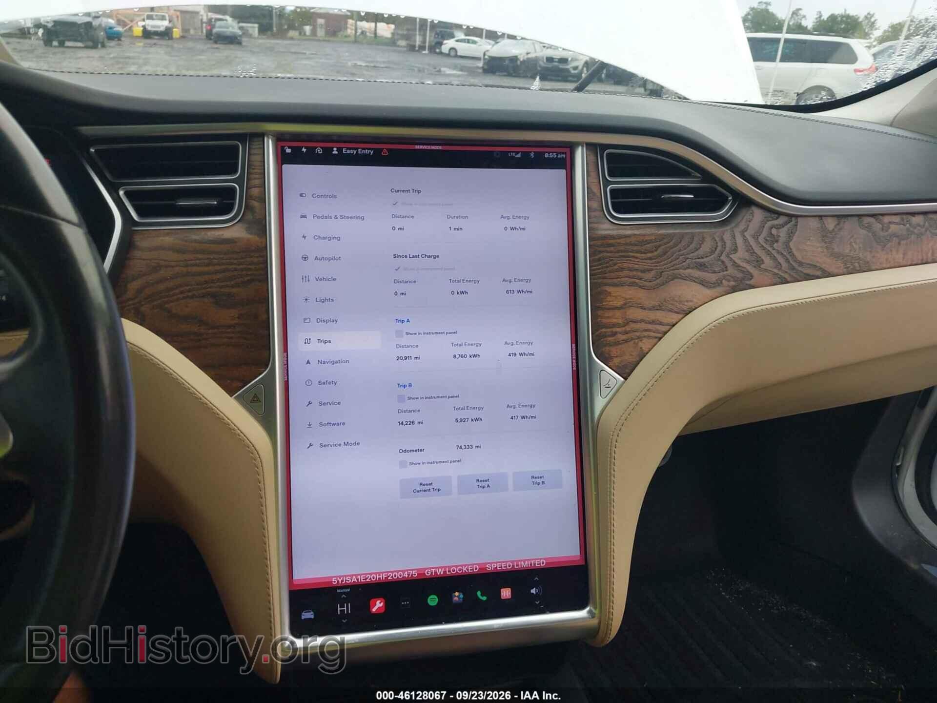 2017 TESLA MODEL S - VIN: 5YJSA1E20HF200475 - Фото 19