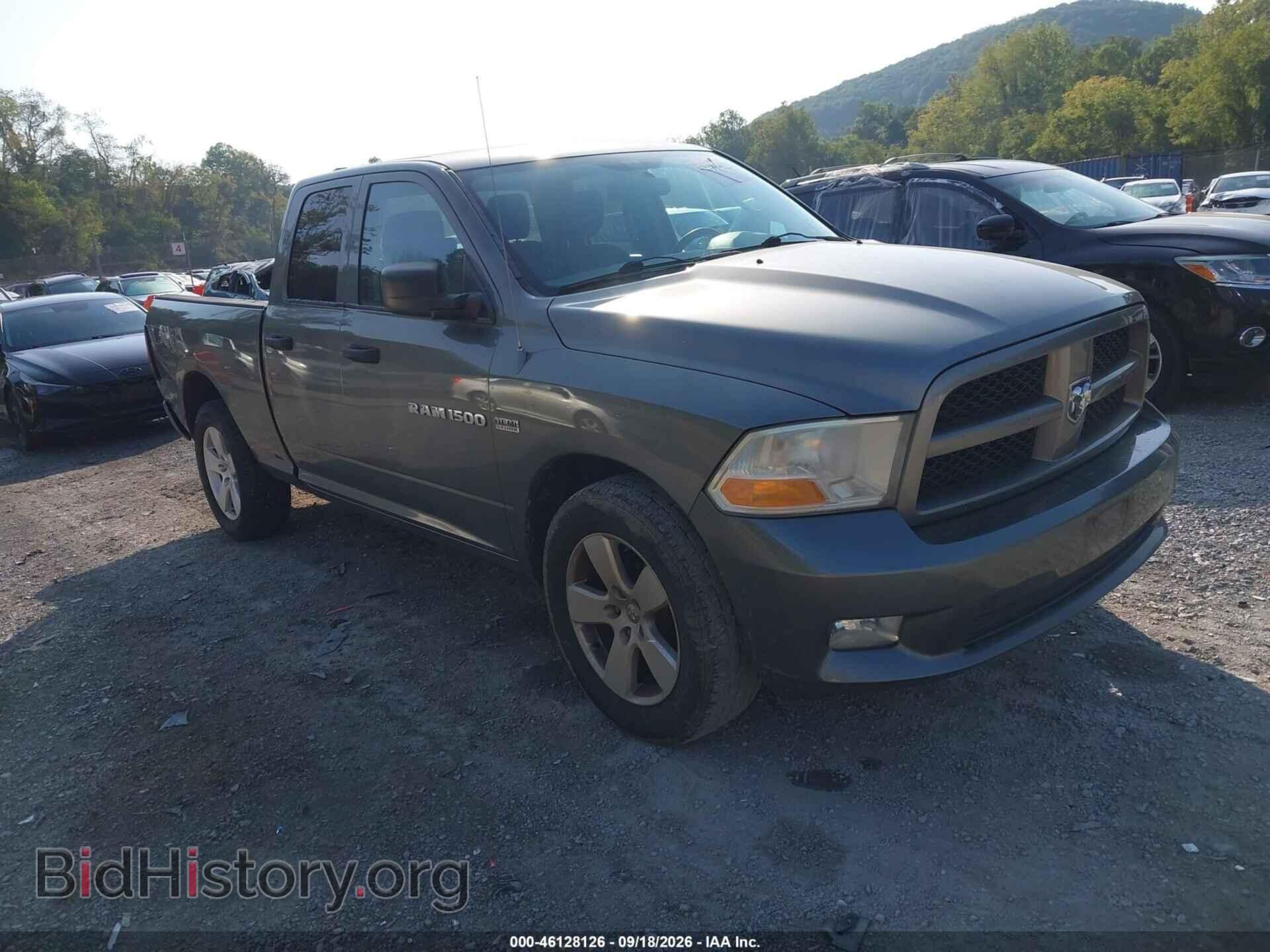 2012 RAM 1500 Express (VIN 1C6RD7FT4CS261301) — фото 1 из 17, IAAI, повреждение: задняя часть