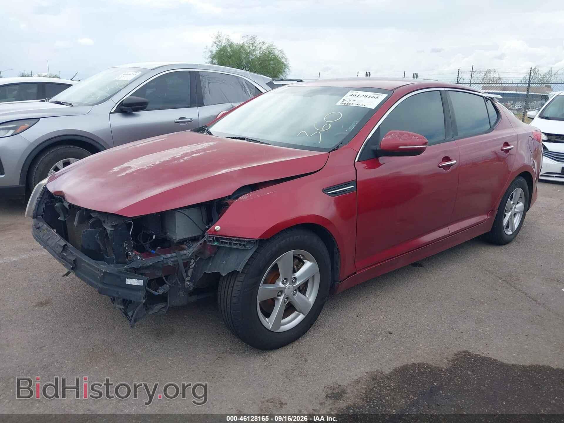 2014 KIA OPTIMA - VIN: 5XXGM4A77EG299823 - Фото 2