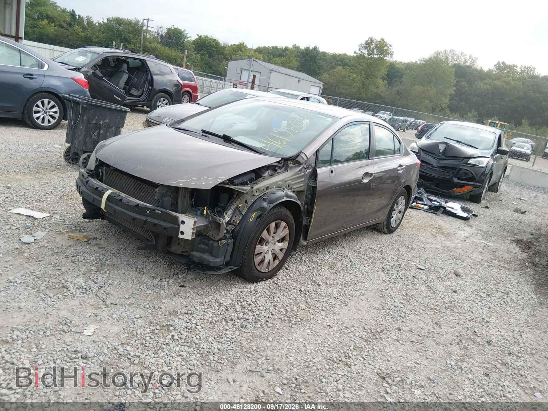 2012 HONDA CIVIC - VIN: 19XFB2F56CE053672 - Photo 2