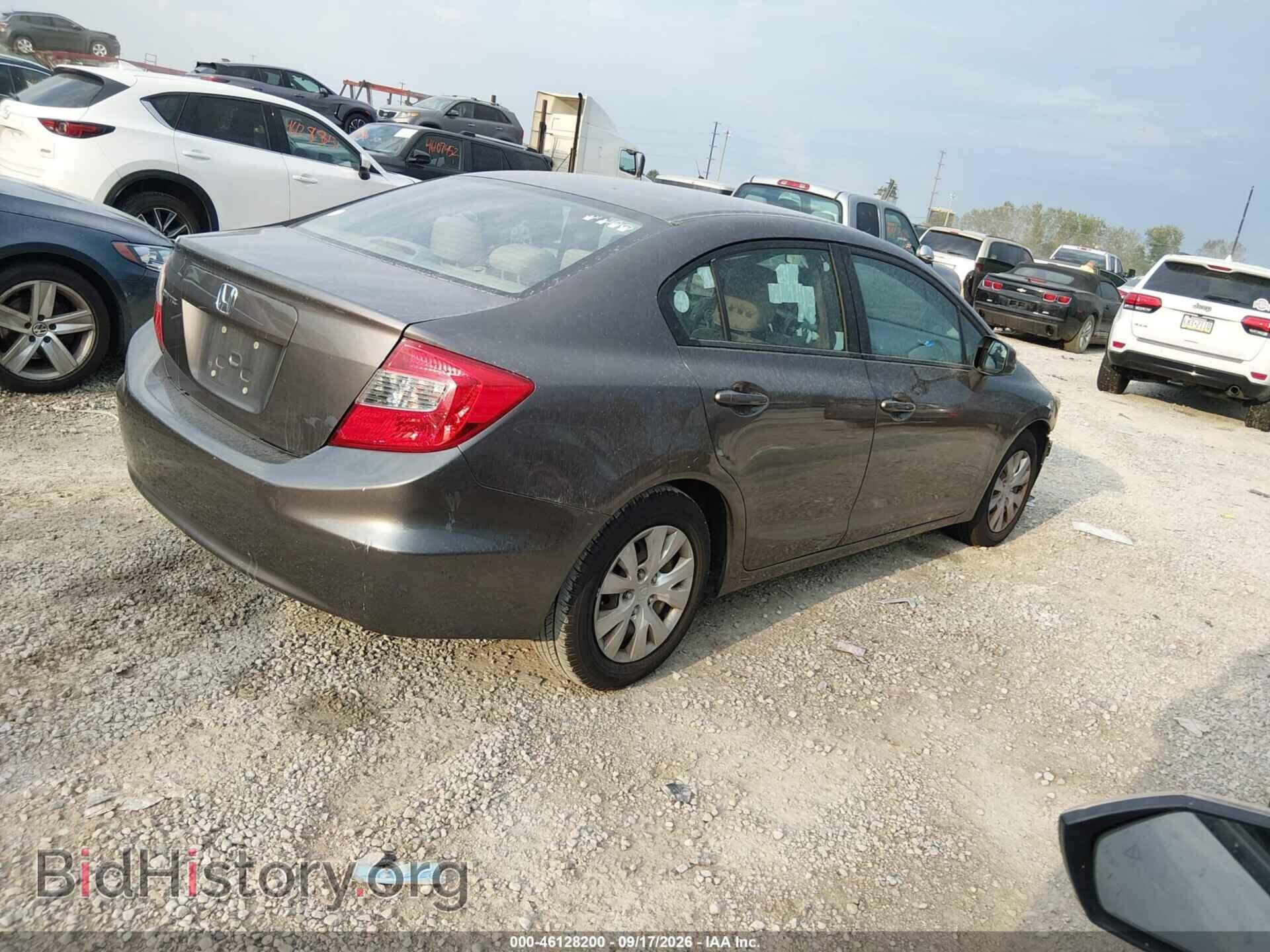 2012 HONDA CIVIC - VIN: 19XFB2F56CE053672 - Photo 4