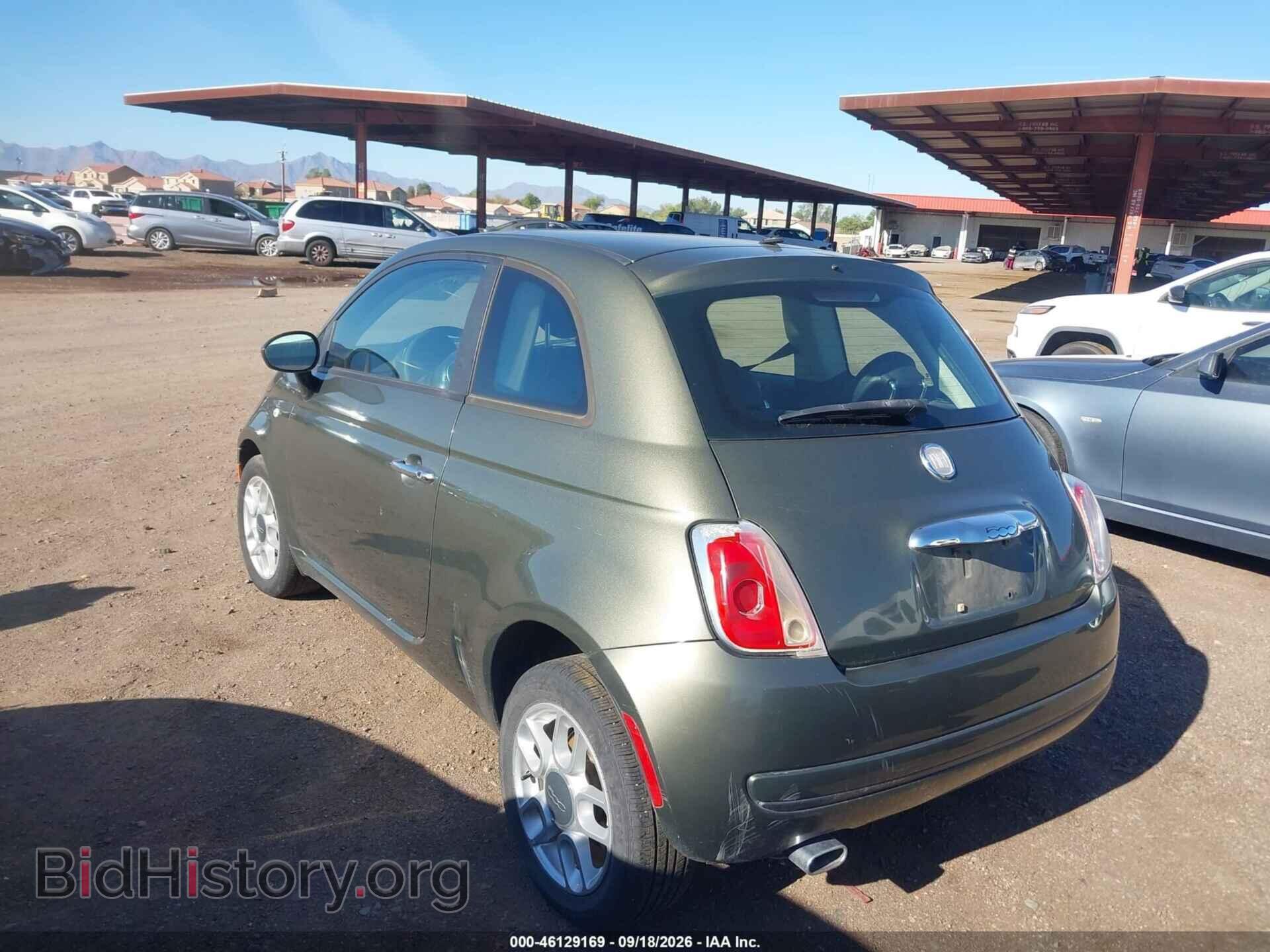 2012 FIAT 500 - VIN: 3C3CFFAR1CT181908 - Photo 3
