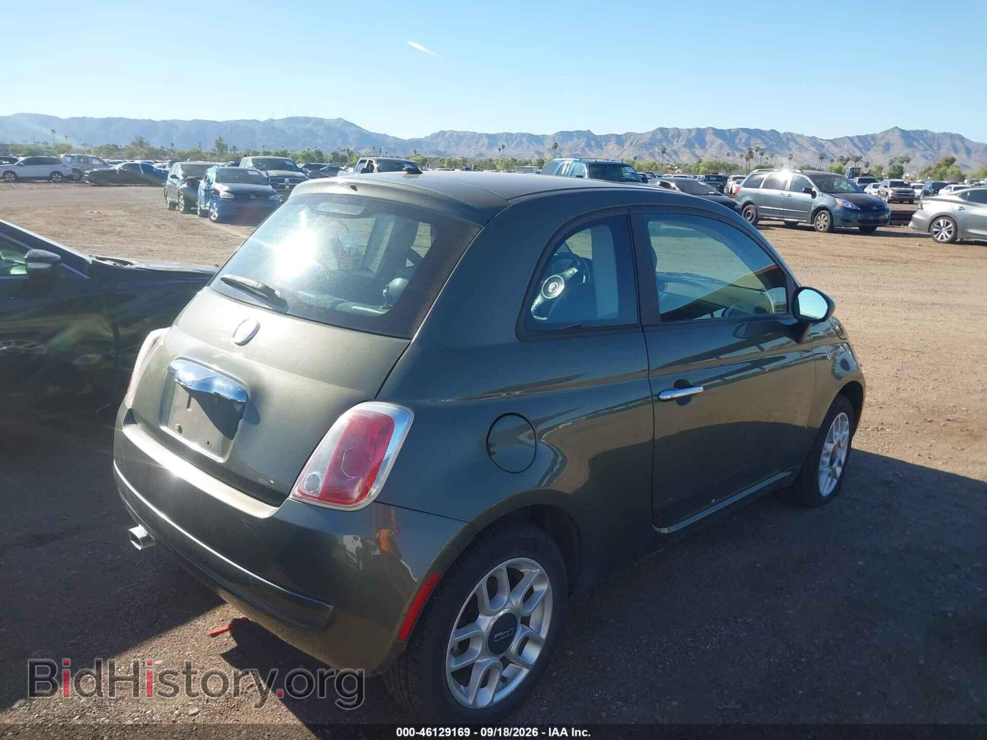 2012 FIAT 500 - VIN: 3C3CFFAR1CT181908 - Photo 4