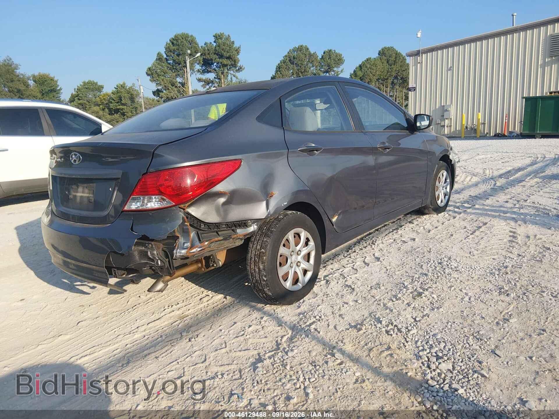 2012 HYUNDAI ACCENT - VIN: KMHCT4AE8CU139811 - Фото 4