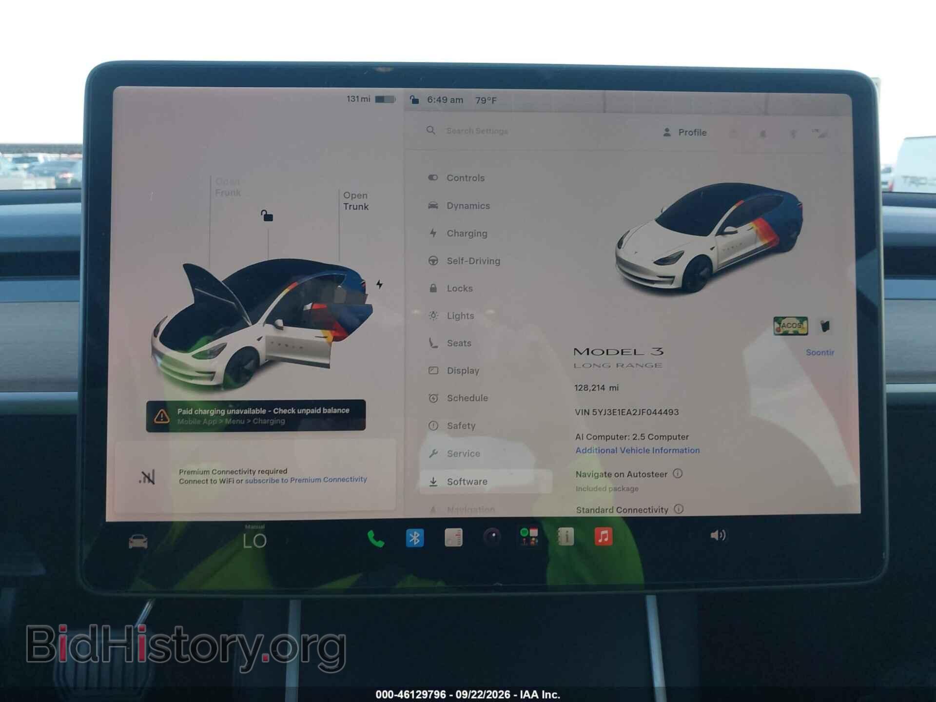 2018 TESLA MODEL 3 - VIN: 5YJ3E1EA2JF044493 - Photo 7