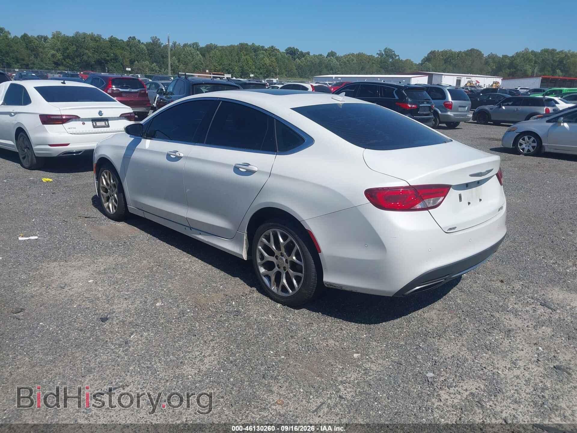 2015 CHRYSLER 200 - VIN: 1C3CCCEG0FN601775 - Фото 3