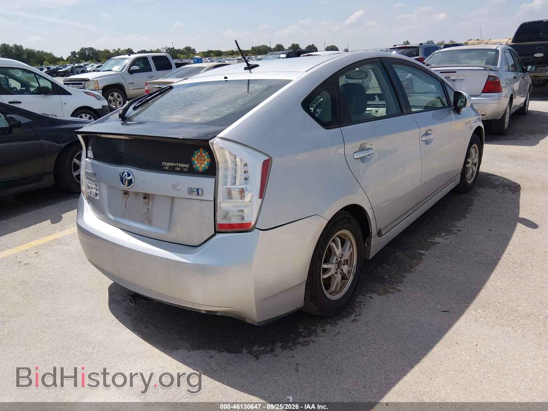 2011 TOYOTA PRIUS - VIN: JTDKN3DU2B1475106 - Photo 4