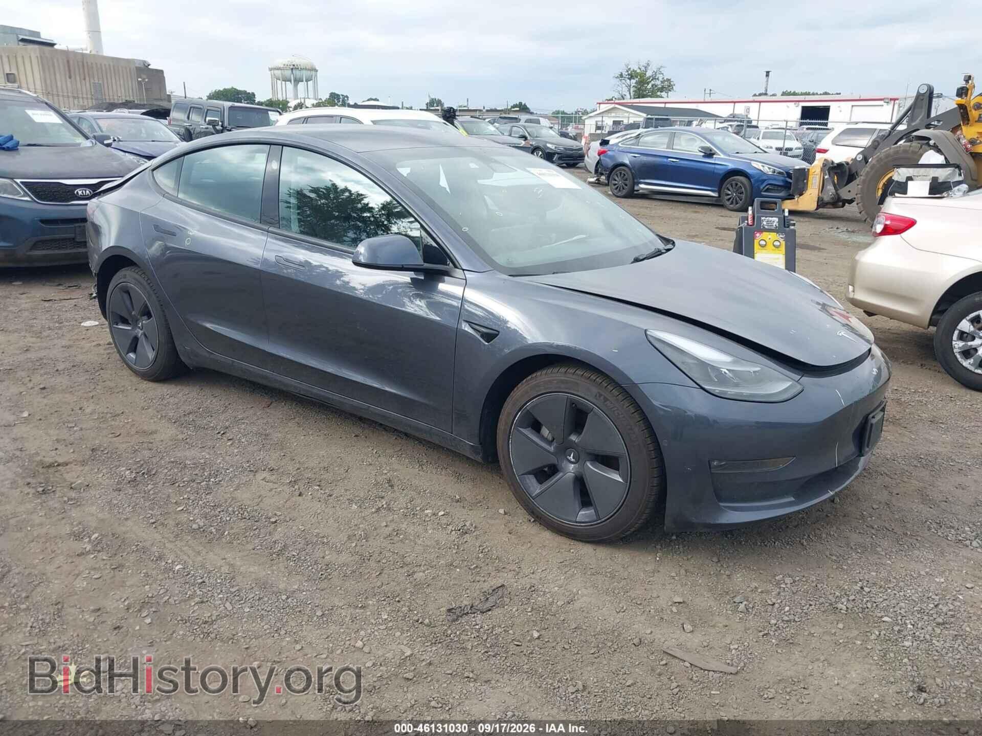 Фотография 5YJ3E1EB2NF334991 - TESLA MODEL 3 2022
