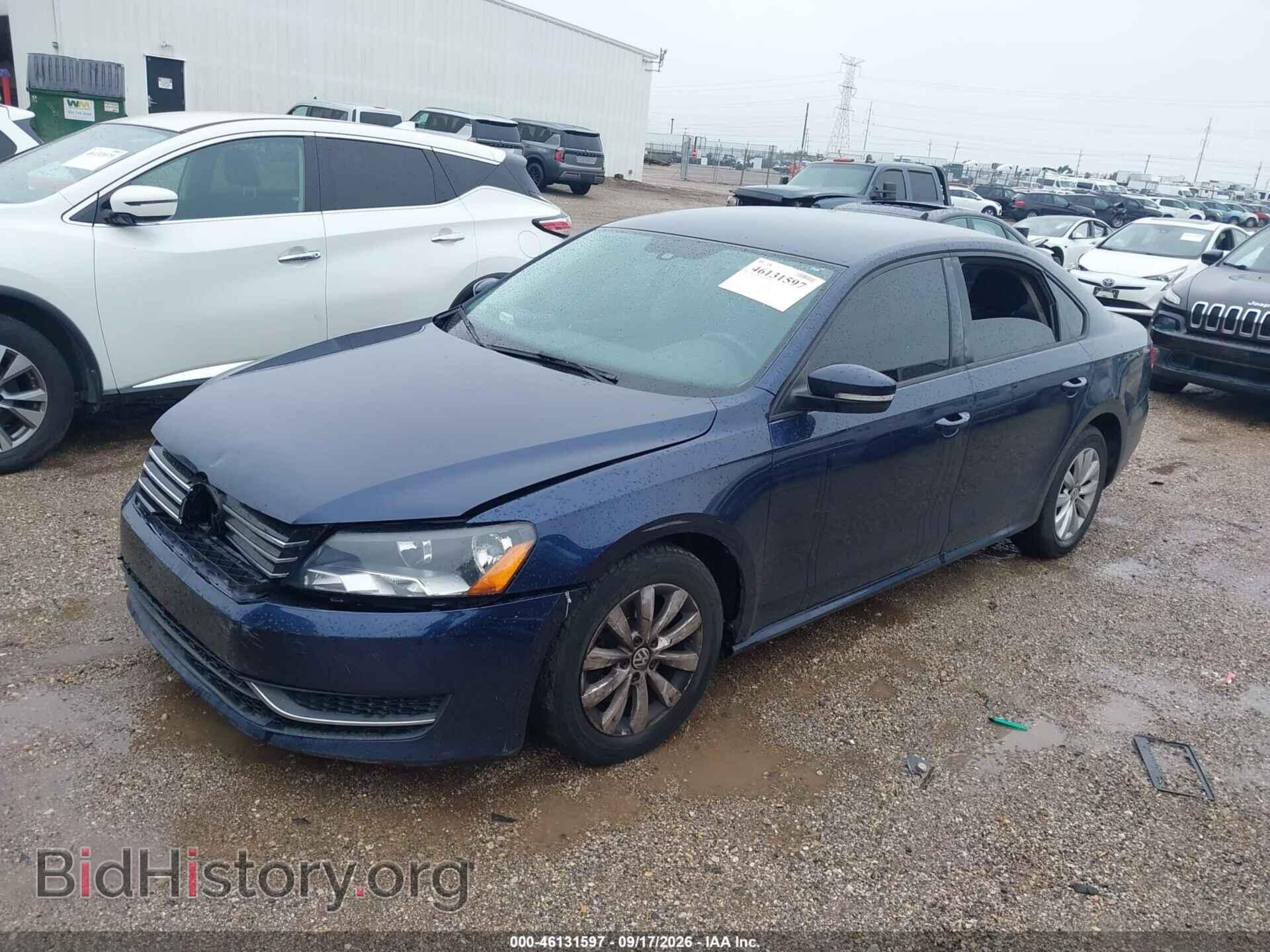 2014 VOLKSWAGEN PASSAT - VIN: 1VWAP7A35EC006090 - Photo 2