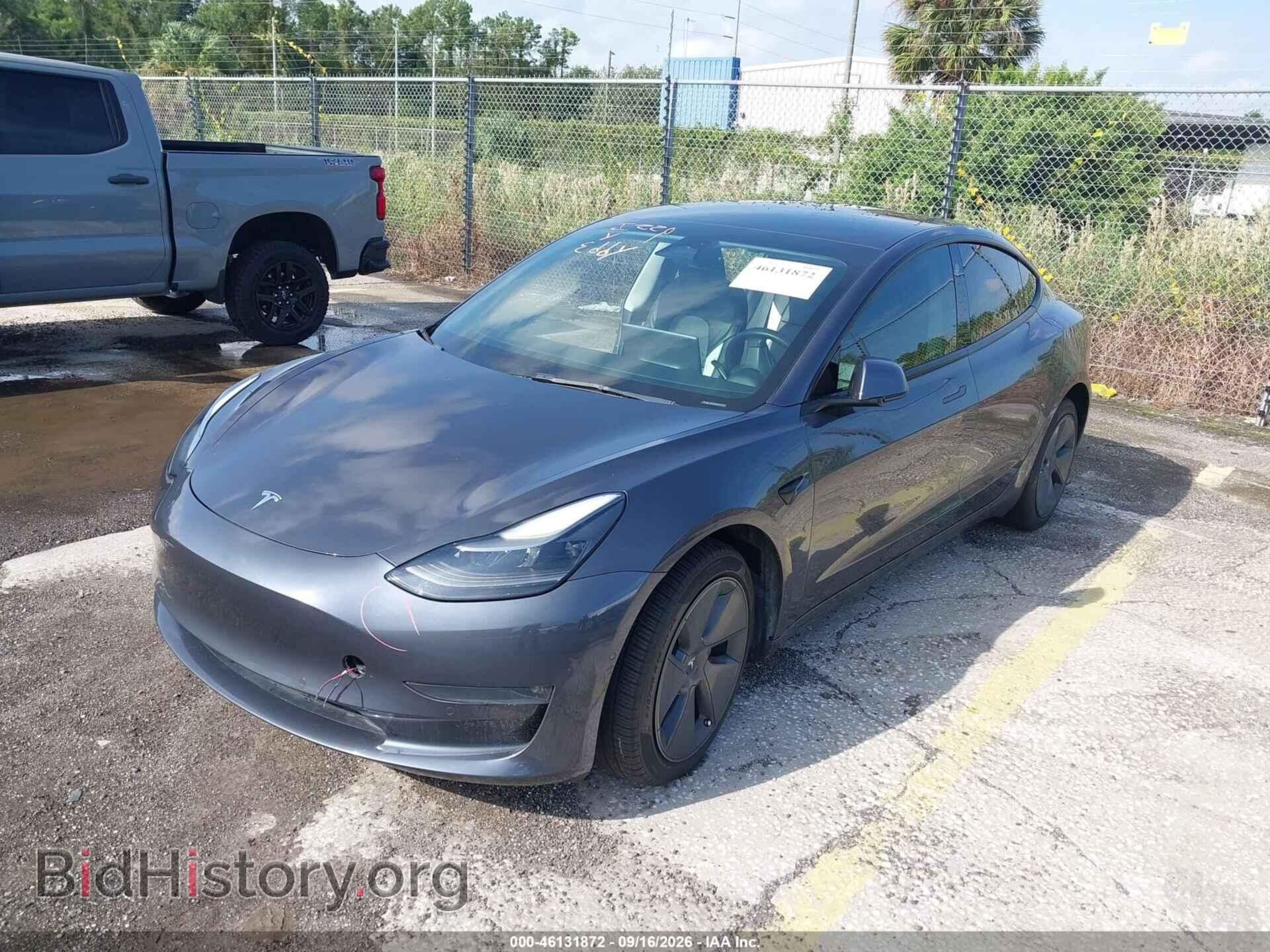 2022 TESLA MODEL 3 - VIN: 5YJ3E1EB6NF174064 - Photo 2