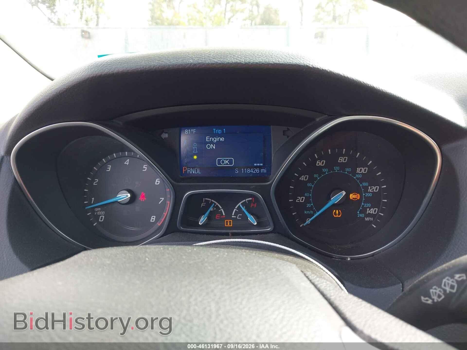 2014 FORD FOCUS - VIN: 1FADP3K25EL344853 - Фото 7