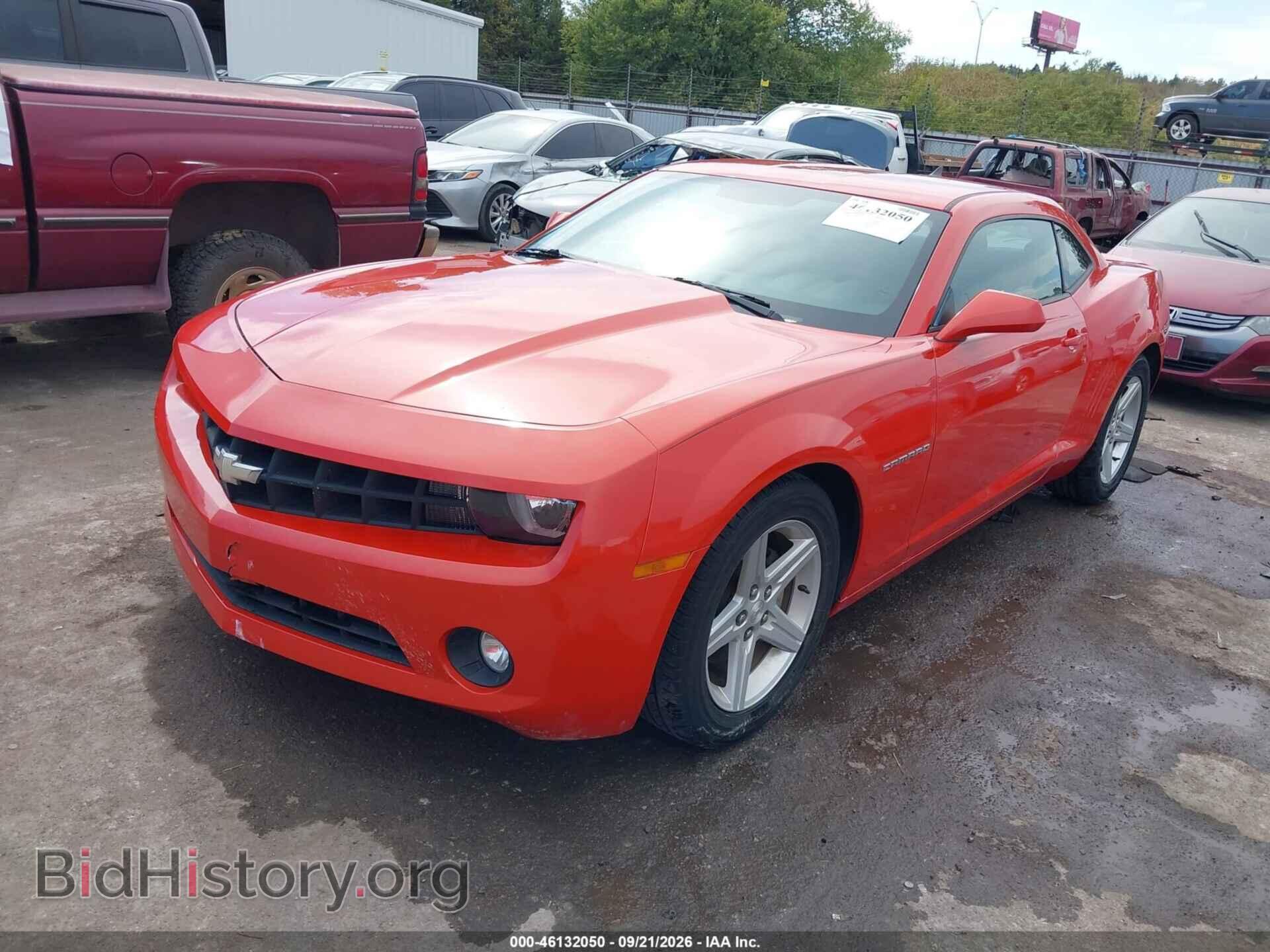 2012 CHEVROLET CAMARO - VIN: 2G1FB1E3XC9210055 - Фото 2