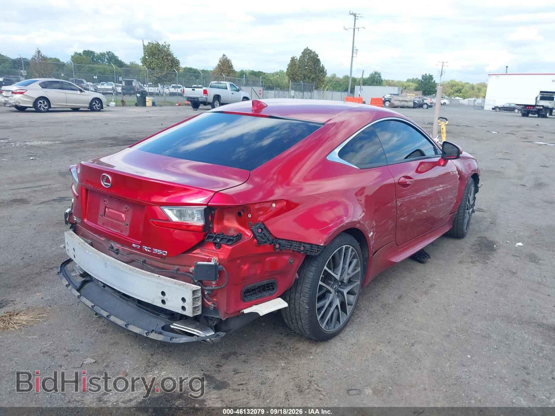2015 LEXUS RC 350 - VIN: JTHSE5BC3F5001930 - Фото 4
