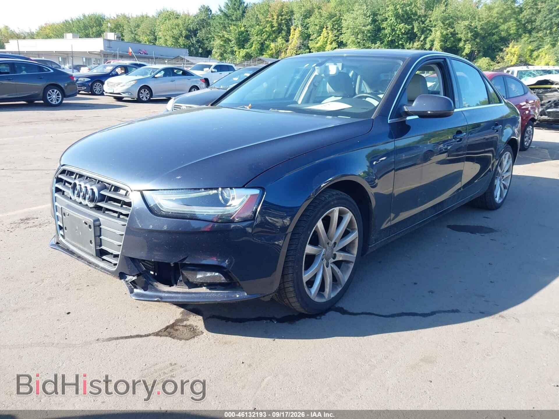 2013 AUDI A4 - VIN: WAUFFAFL4DN031256 - Photo 2
