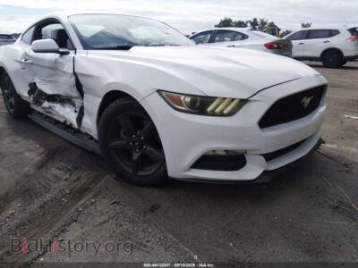 2015 Ford MUSTANG V6, white — VIN 1FA6P8AM9F5394959, IAAI