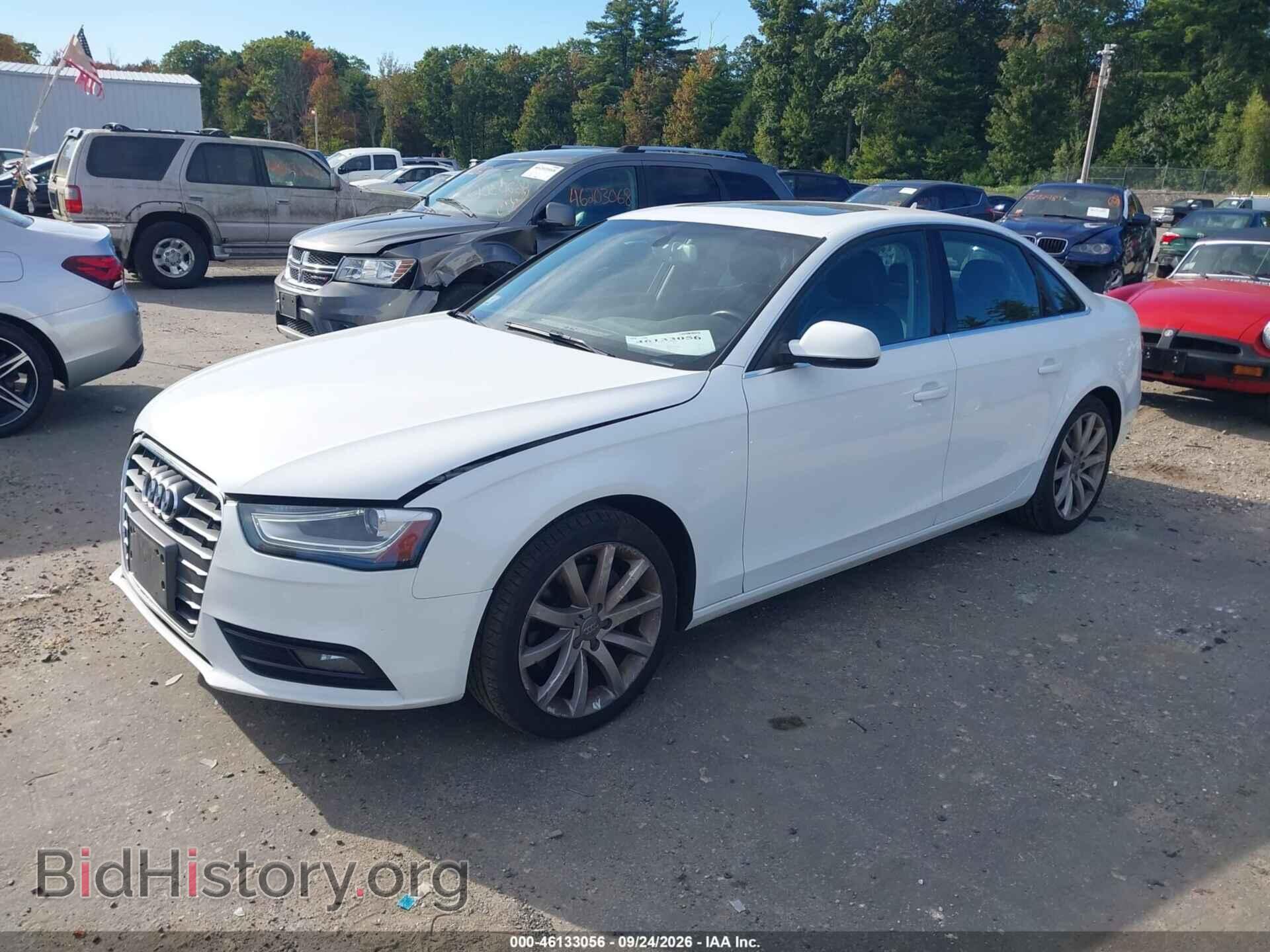 2013 AUDI A4 - VIN: WAUFFAFL8DN007638 - Photo 2