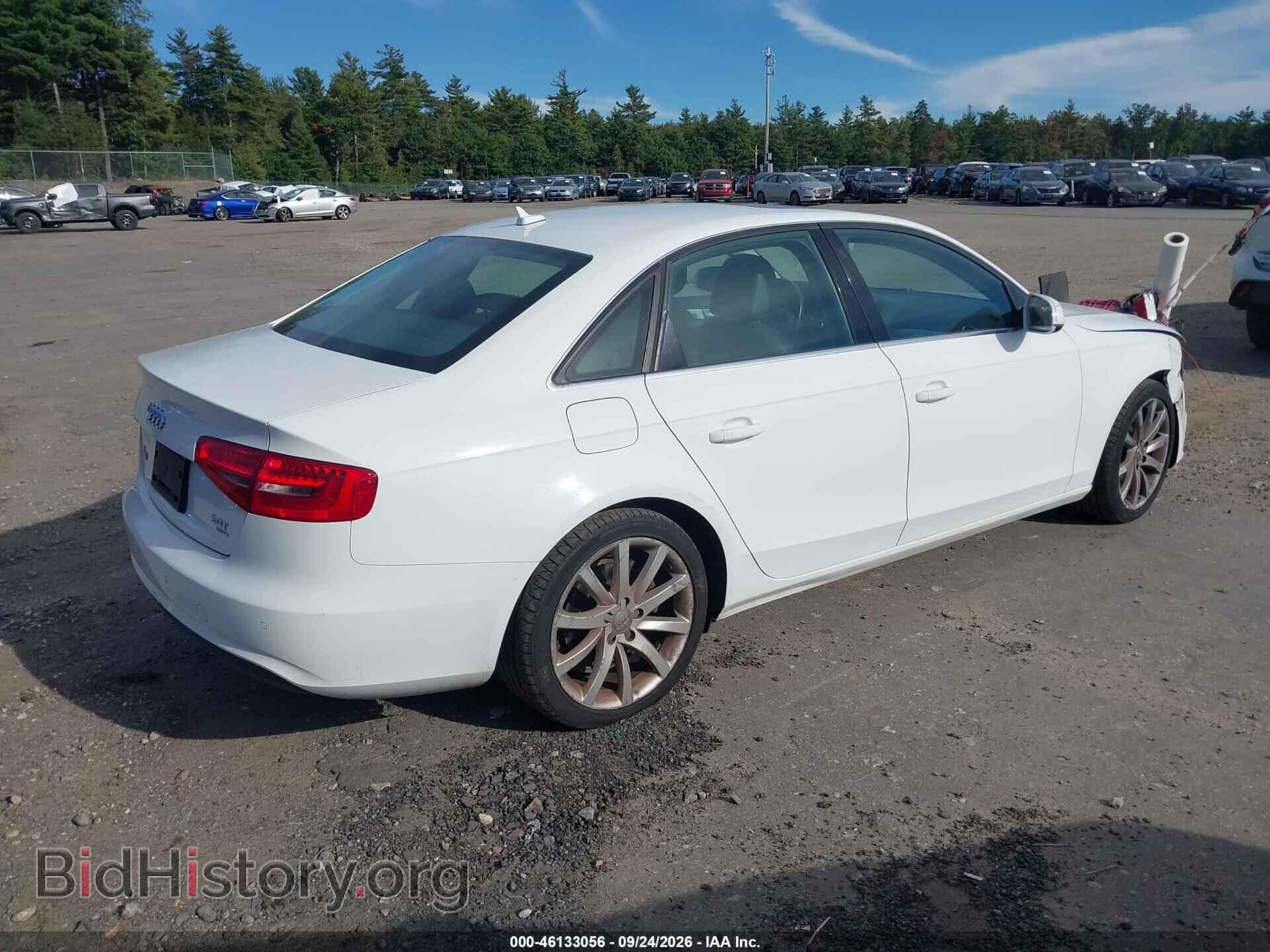 2013 AUDI A4 - VIN: WAUFFAFL8DN007638 - Photo 4