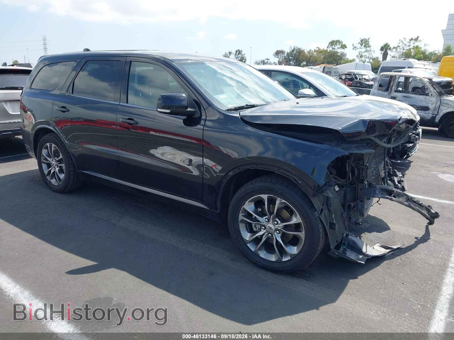 2019 Dodge DURANGO GT Plus RWD (VIN 1C4RDHDG4KC769250) — photo 1 of 17, IAAI, damage: front end